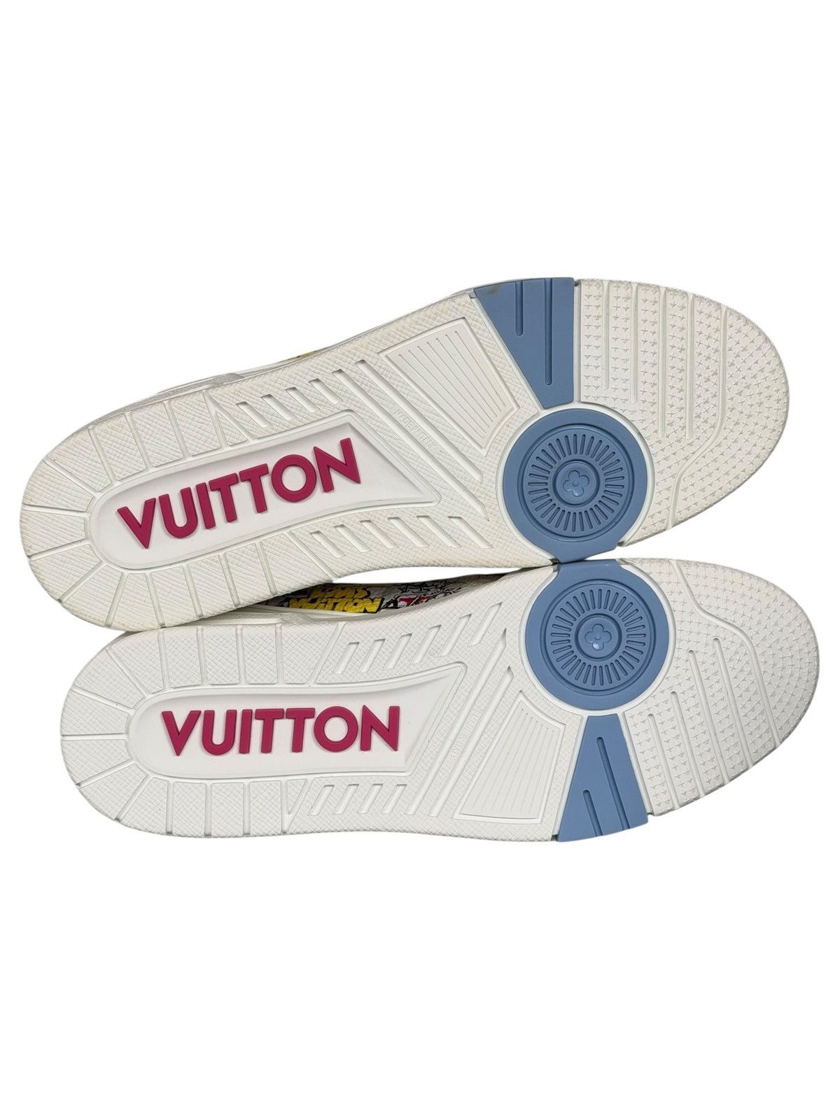 Louis Vuitton Louis Vuitton White Comic Trainers Size US 8 / EU 41 - 8 Thumbnail