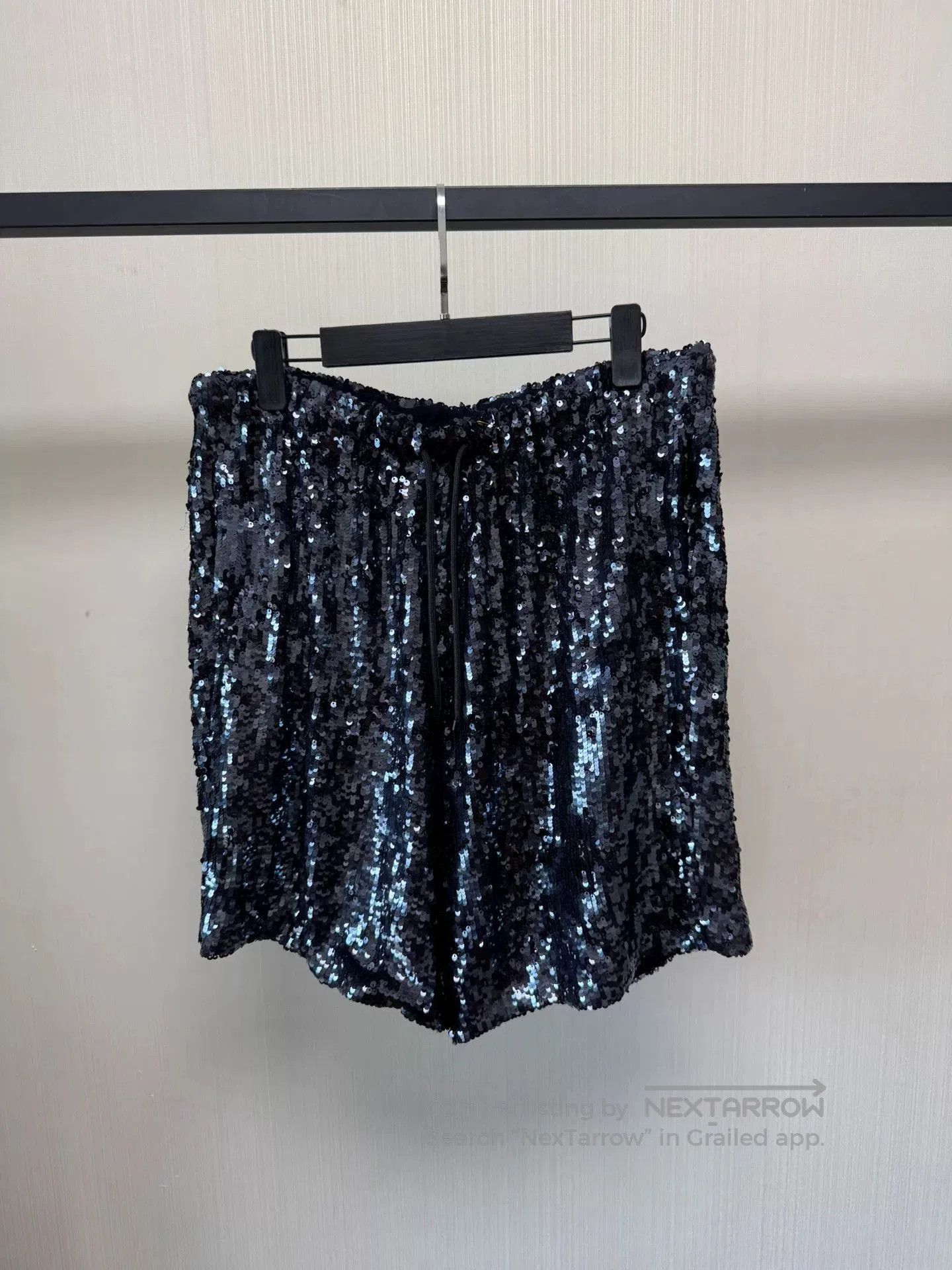 Dries Van Noten Dries Van Noten Sequin Shorts. Size US 34 / EU 50 - 1 Thumbnail