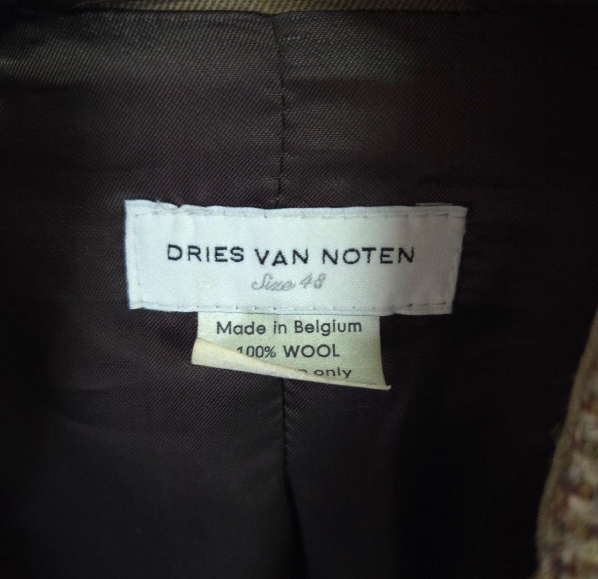 D Nine Reserve 02aw DRIES VAN NOTEN Wool Tweed Jacket Size US M / EU 48-50 / 2 - 9 Thumbnail