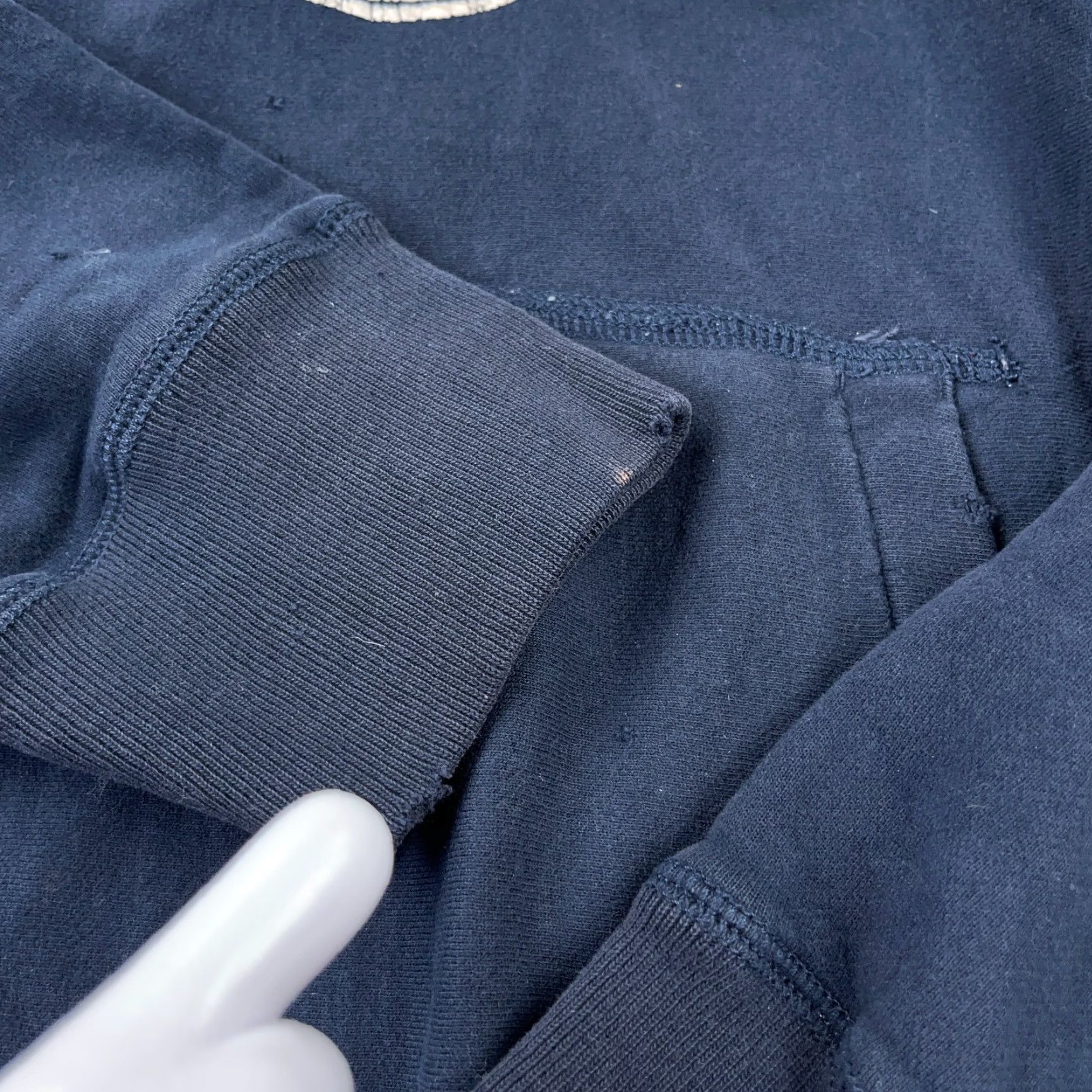 Abercrombie & Fitch VINTAGE Abercrombie & Fitch Hoodie Men L Blue Sweatshirt Hooded Logo Embroidered Fleece Graphic Print Lightweight? Size US L / EU 52-54 / 3 - 6 Thumbnail