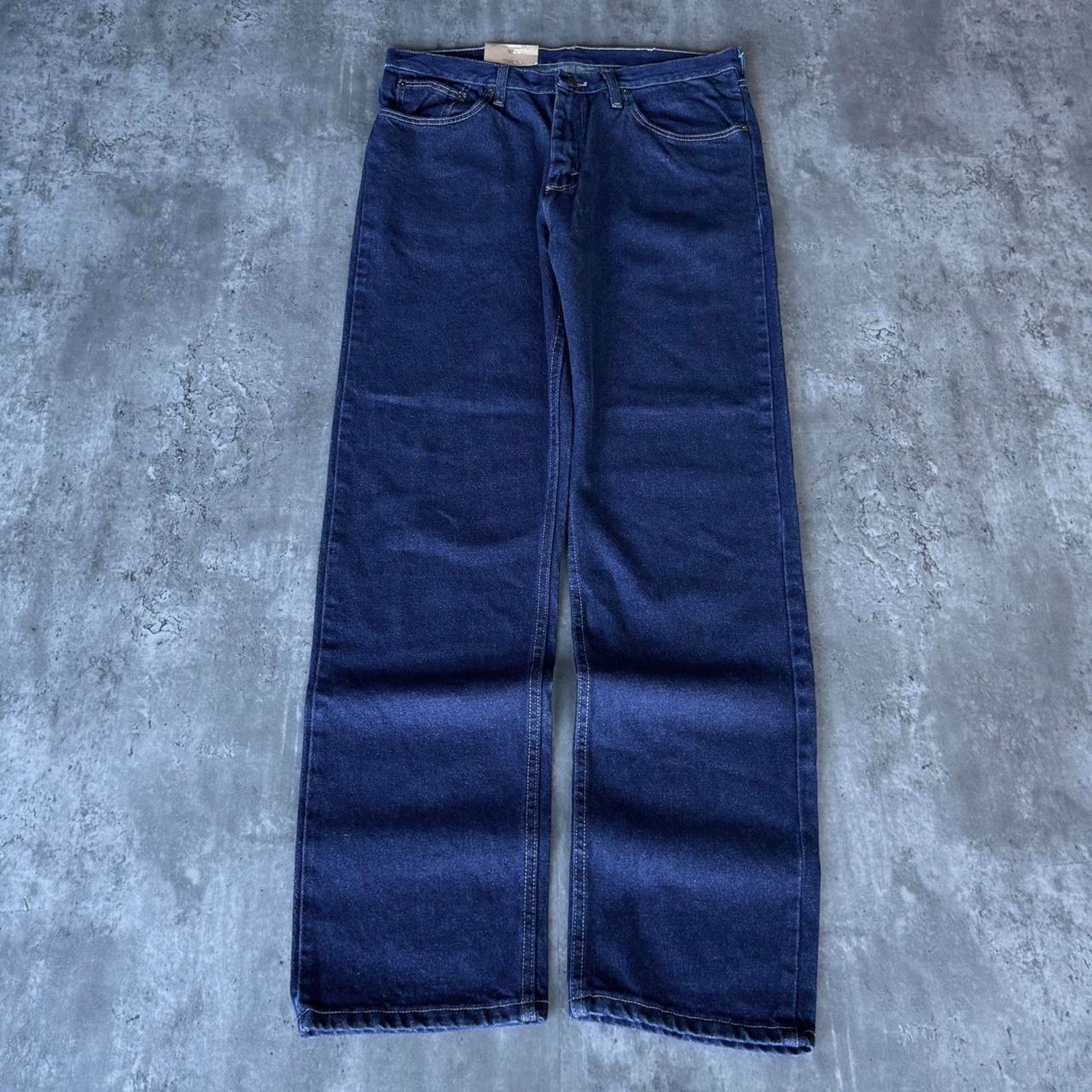 Japanese Brand × Vintage Brand New Magellan Outdoors Baggy Grunge Opium Jeans Size US 36 / EU 52 - 2 Thumbnail