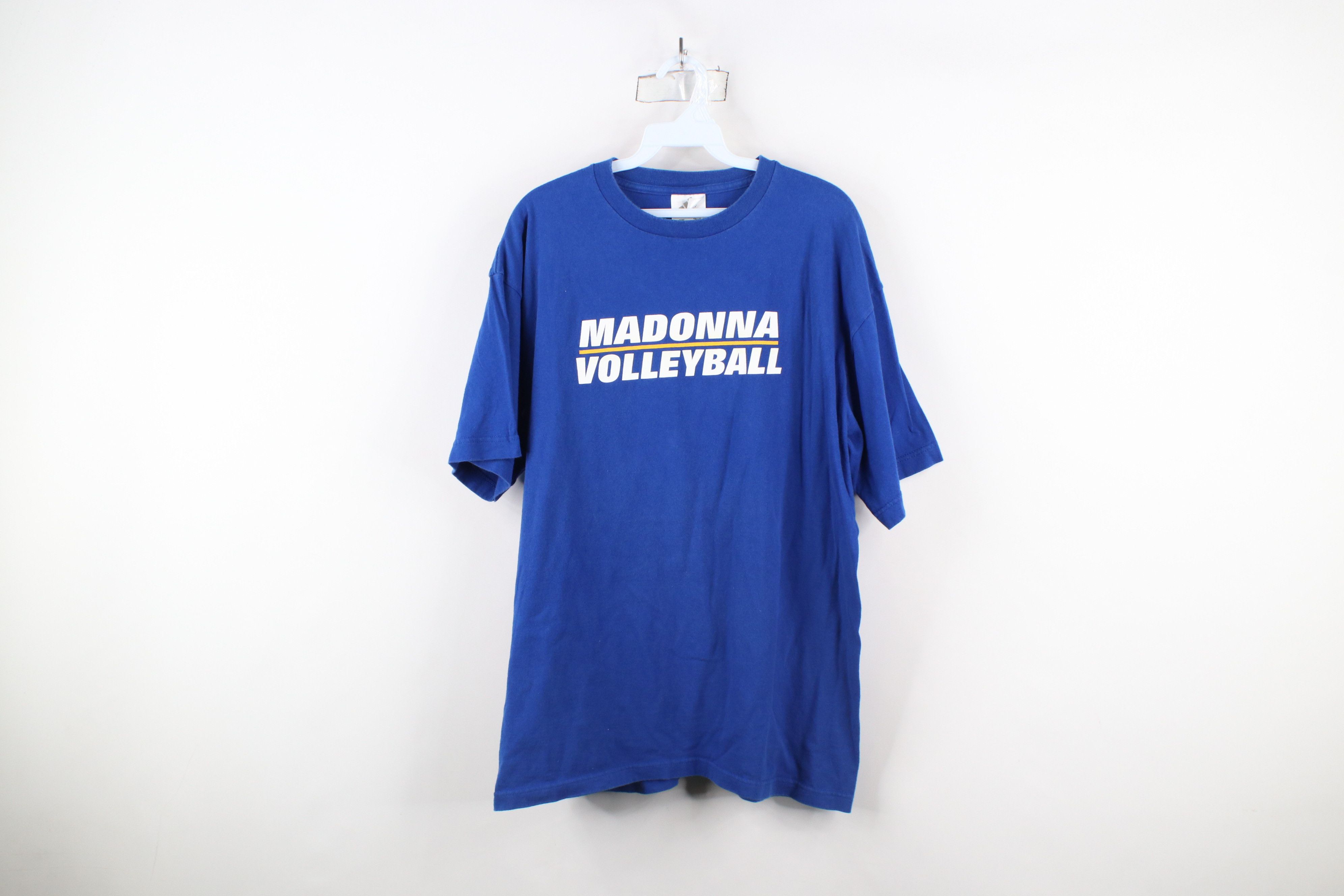 Adidas × Vintage Vintage Adidas Spell Madonna University Volleyball T-Shirt Size US L / EU 52-54 / 3 - 1 Thumbnail