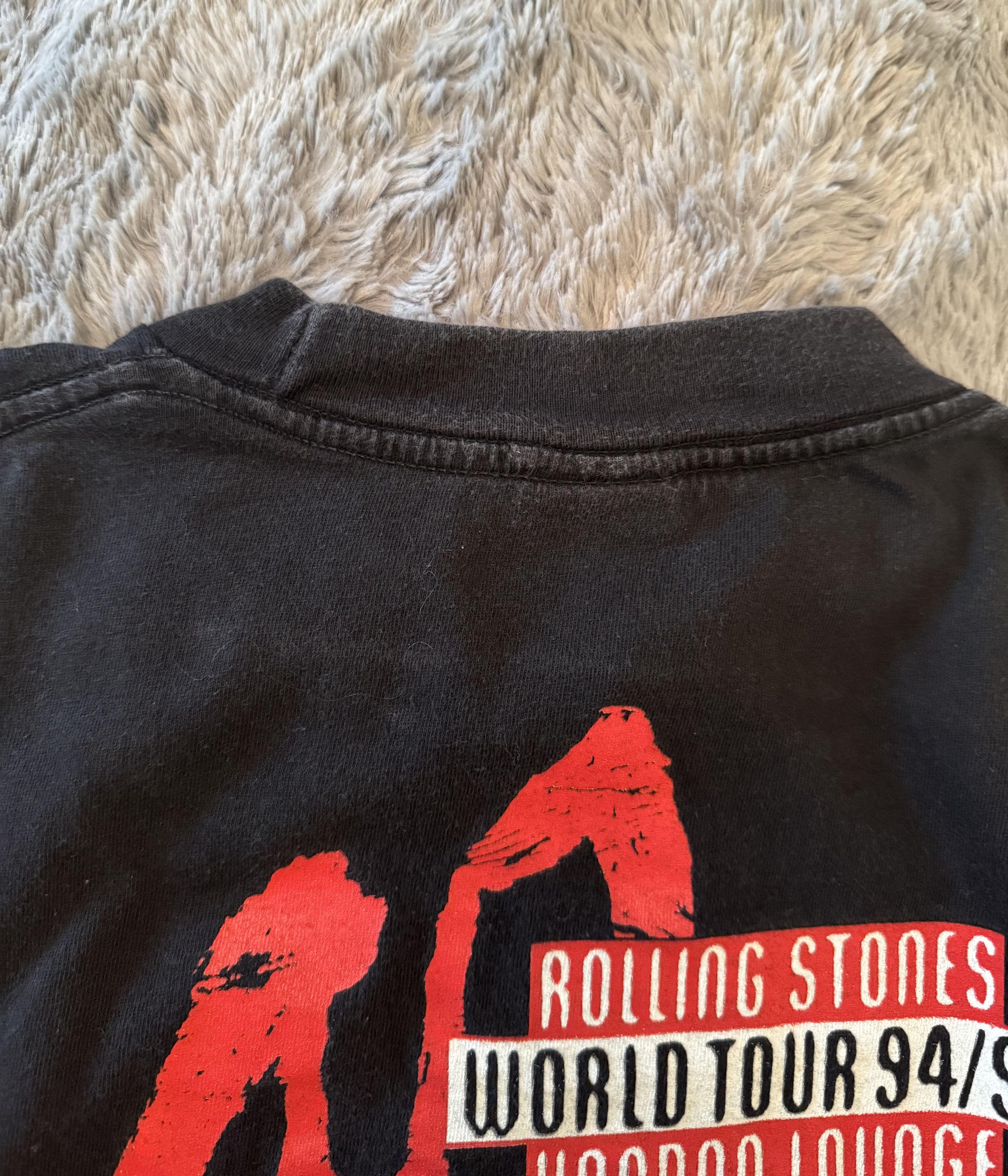 Band Tees Vintage 1994-1995 The Rolling Stones Voodoo Lounge T-shirt Size US XL / EU 56 / 4 - 3 Thumbnail