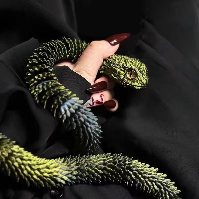 Other 3D Printed Rotatable Articulated Snake Size ONE SIZE - 2 Thumbnail