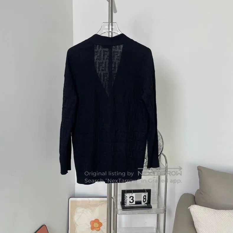 Fendi Fendi Printed Cardigan Size 4XL / US 24-26 - 2 Thumbnail