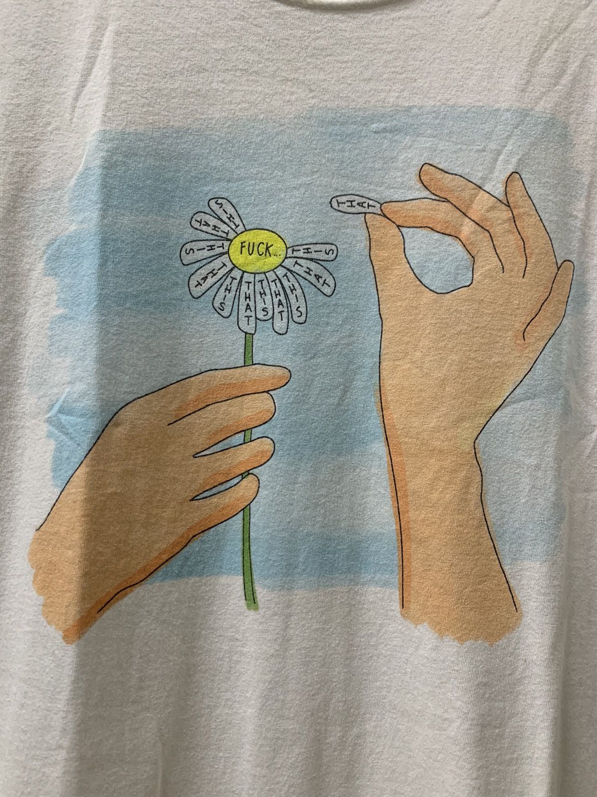 A.LAB A-LAB THIS OR THAT WHITE TEE Size US M / EU 48-50 / 2 - 2 Thumbnail
