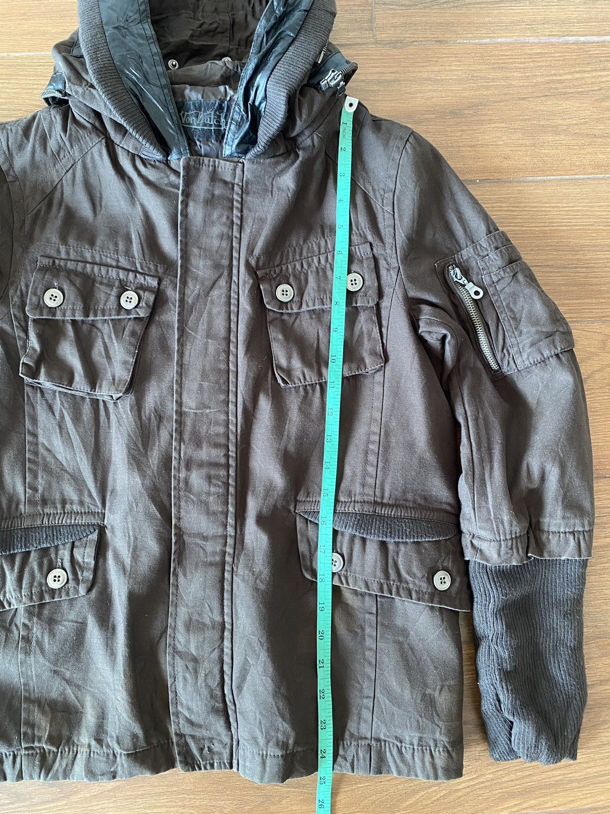 GOSTAR DE FUGA × If Six Was Nine × Von Dutch Von Dutch Multi Pocket Jacket Hooded Bono Style Size US M / EU 48-50 / 2 - 19 Thumbnail