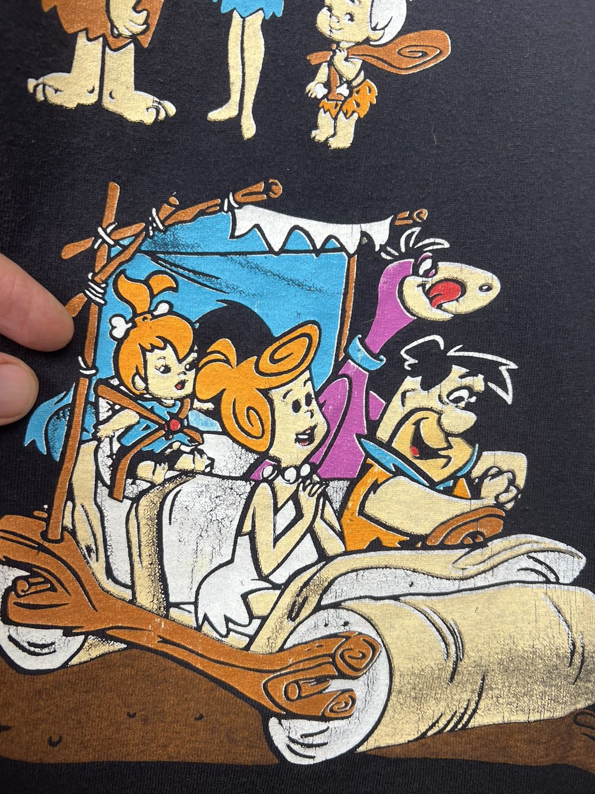 Cartoon Network × Vintage Vintage 1994 The Flintstones All Over Print T-shirt Size US XL / EU 56 / 4 - 8 Thumbnail