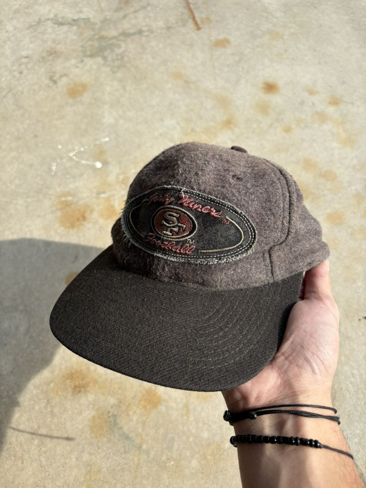 Sports Specialties Vintage 90s Sport Specialties San Francisco 49ers Wool Hat Size ONE SIZE - 1 Thumbnail