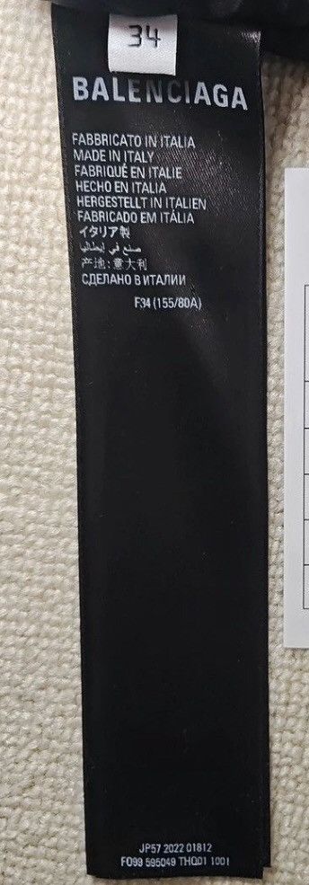 Balenciaga Balenciaga Full of bullet screen teddy lambswool black and Size XXS / US 00 / IT 34 - 5 Thumbnail