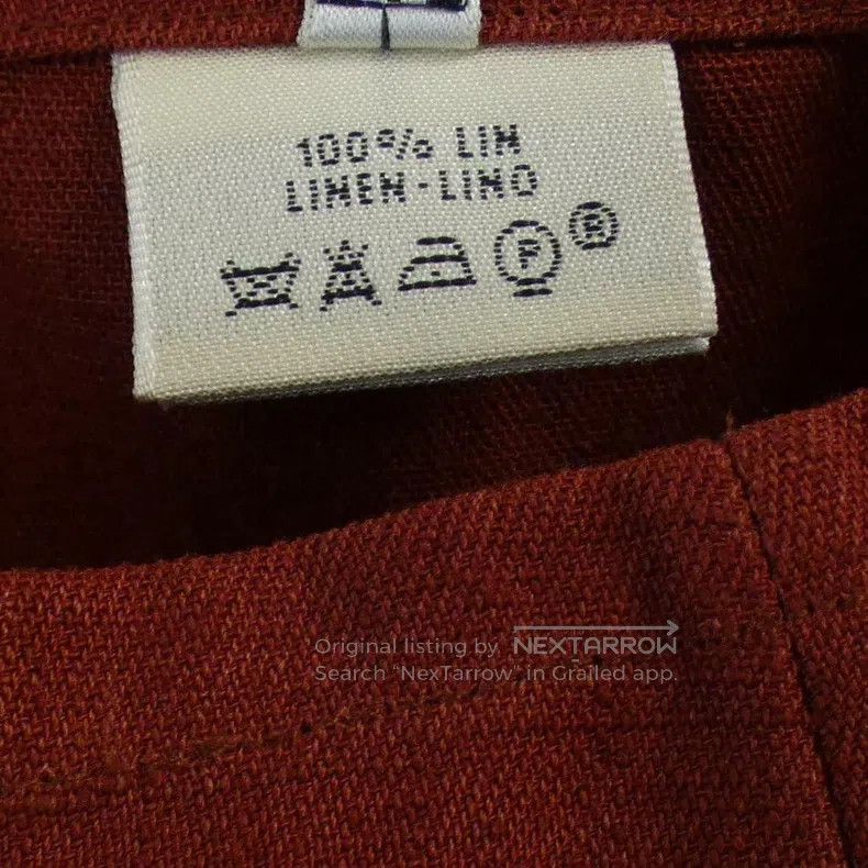 Hermes Hermes Margiela Period Linen Long Skirt - Side Button Size 25" / US 0 / IT 36 - 3 Thumbnail