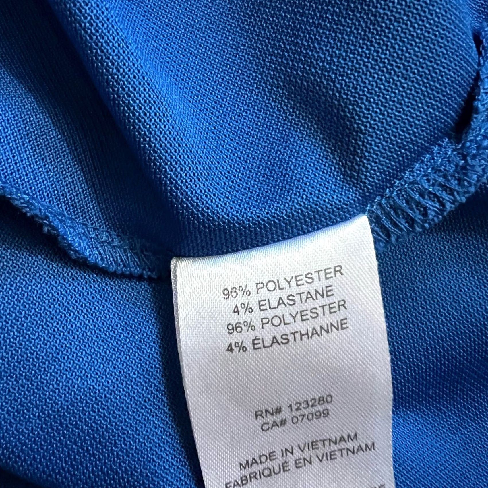TravisMathew Travis Mathew Shirt Mens XL Blue Polo Stripe Performance Golf Size US XL / EU 56 / 4 - 6 Thumbnail