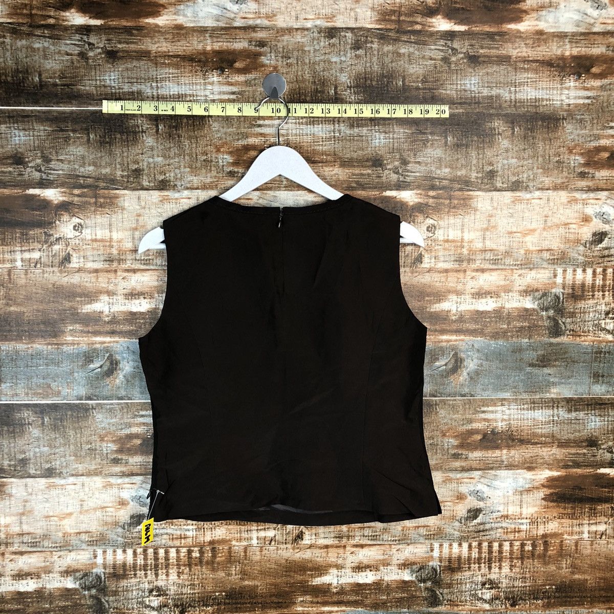 Hiroko Koshino Homme Hiroko Bros hiroko koshino Dark Brown Vest #A1614 Size M / US 6-8 / IT 42-44 - 10 Thumbnail