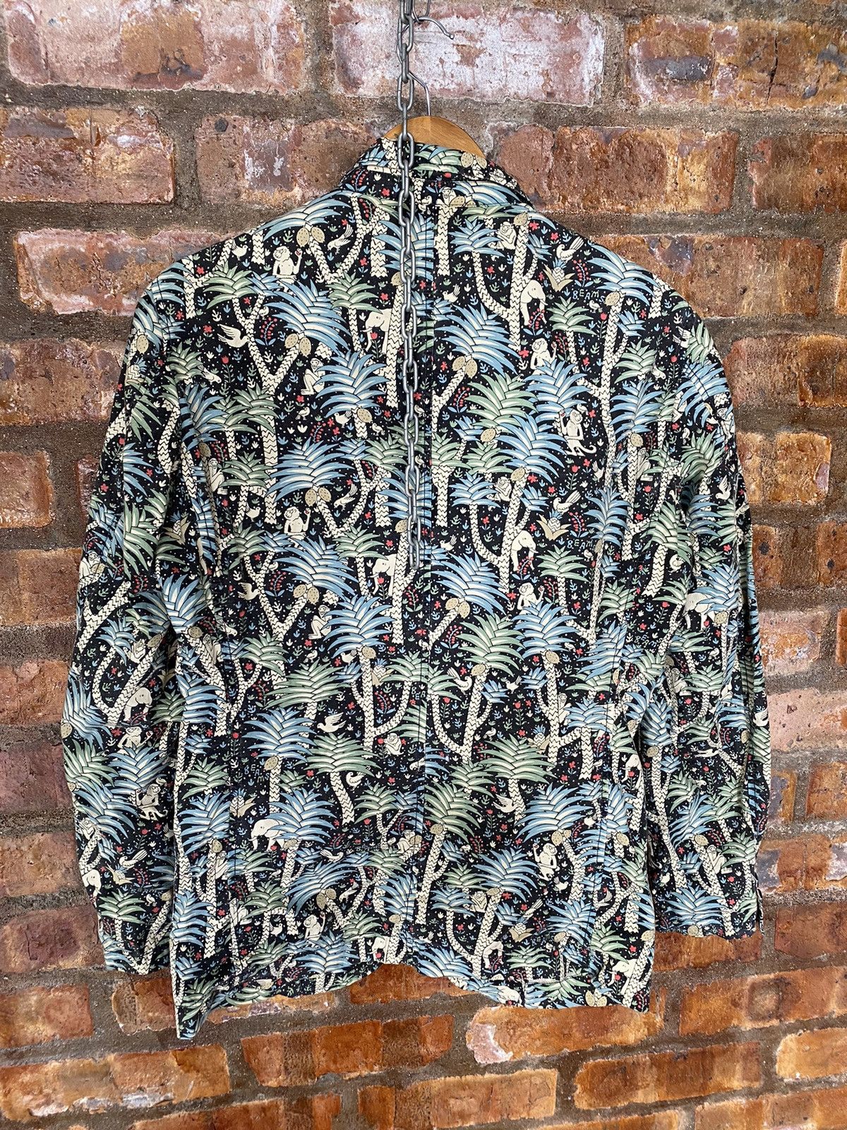 Beams Plus 2000s Beams Multi pop animal jungle print light jacket Size US S / EU 44-46 / 1 - 13 Thumbnail
