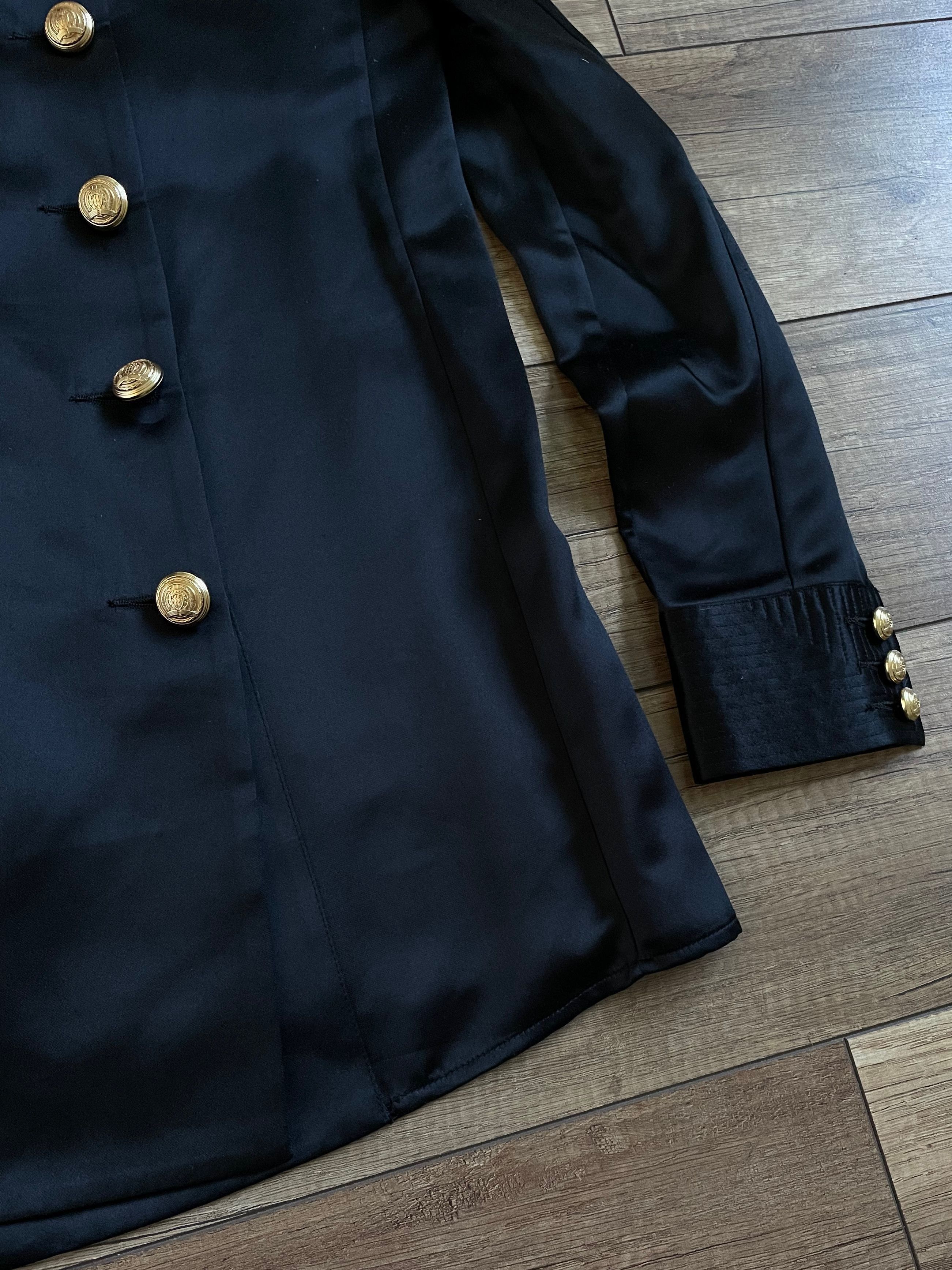 Balmain × H&M Balmain X H&M Launch Collection Silk Blouse Shirt Jacket Size M / US 6-8 / IT 42-44 - 9 Thumbnail
