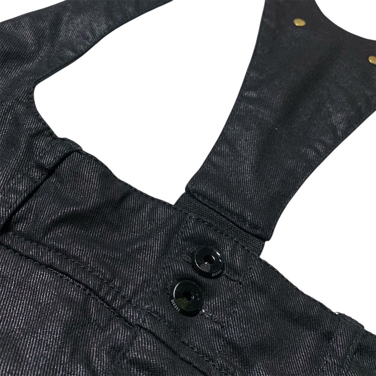 Diesel 2000s Rare Diesel Overall Short Skirt Punk Gothic Style Size US 26 / EU 42 - 4 Thumbnail