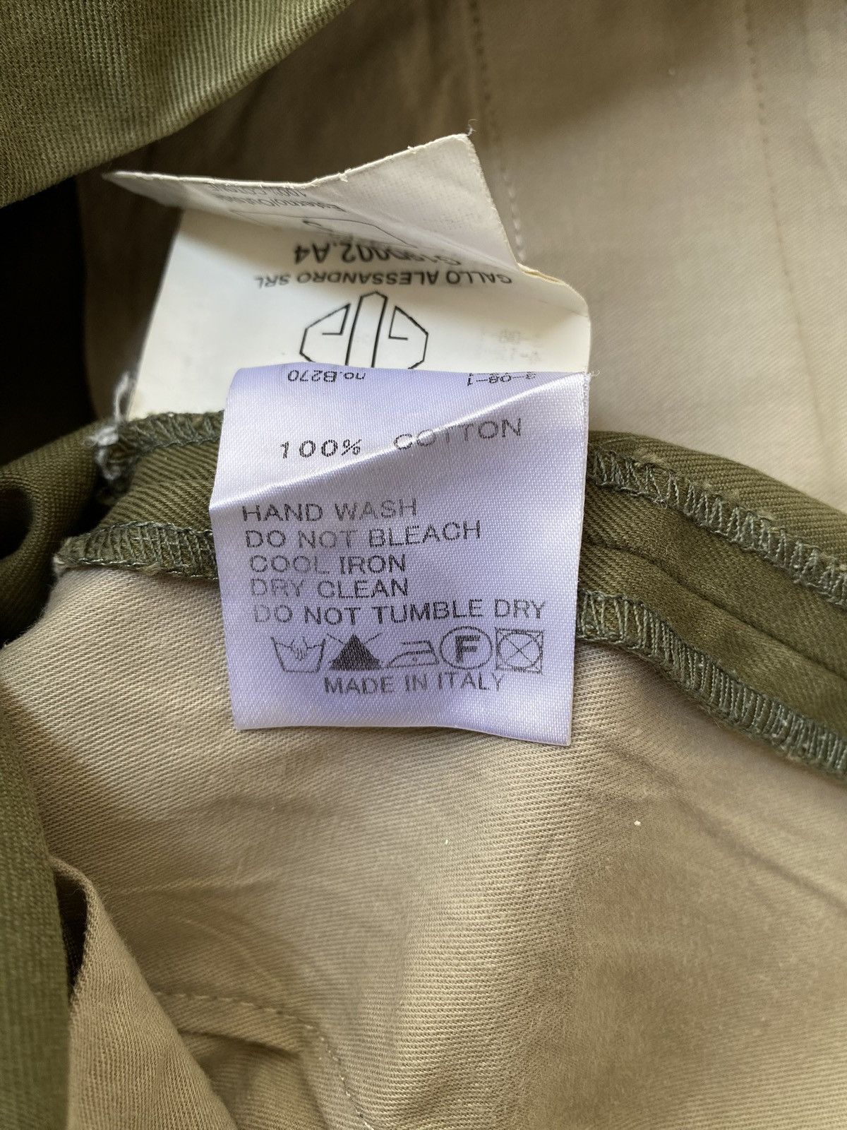 Golden Goose Vintage Golden Goose Deluxe Brand Army Double Pocket Pants Size US 32 / EU 48 - 22 Thumbnail