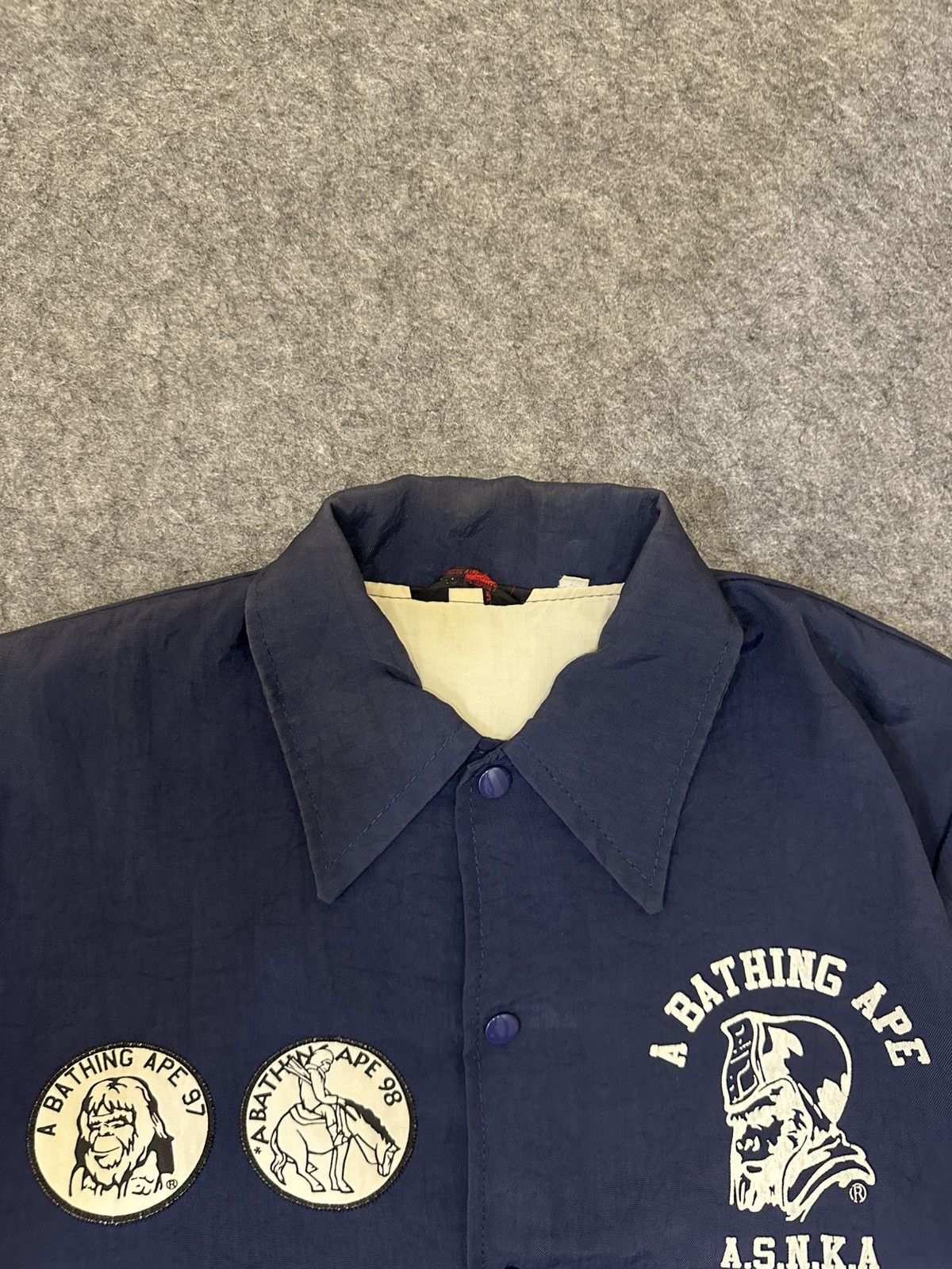 Bape Vintage A Bathing Ape General Nigo Era 90s‼️Coach Jaket Size US M / EU 48-50 / 2 - 5 Thumbnail