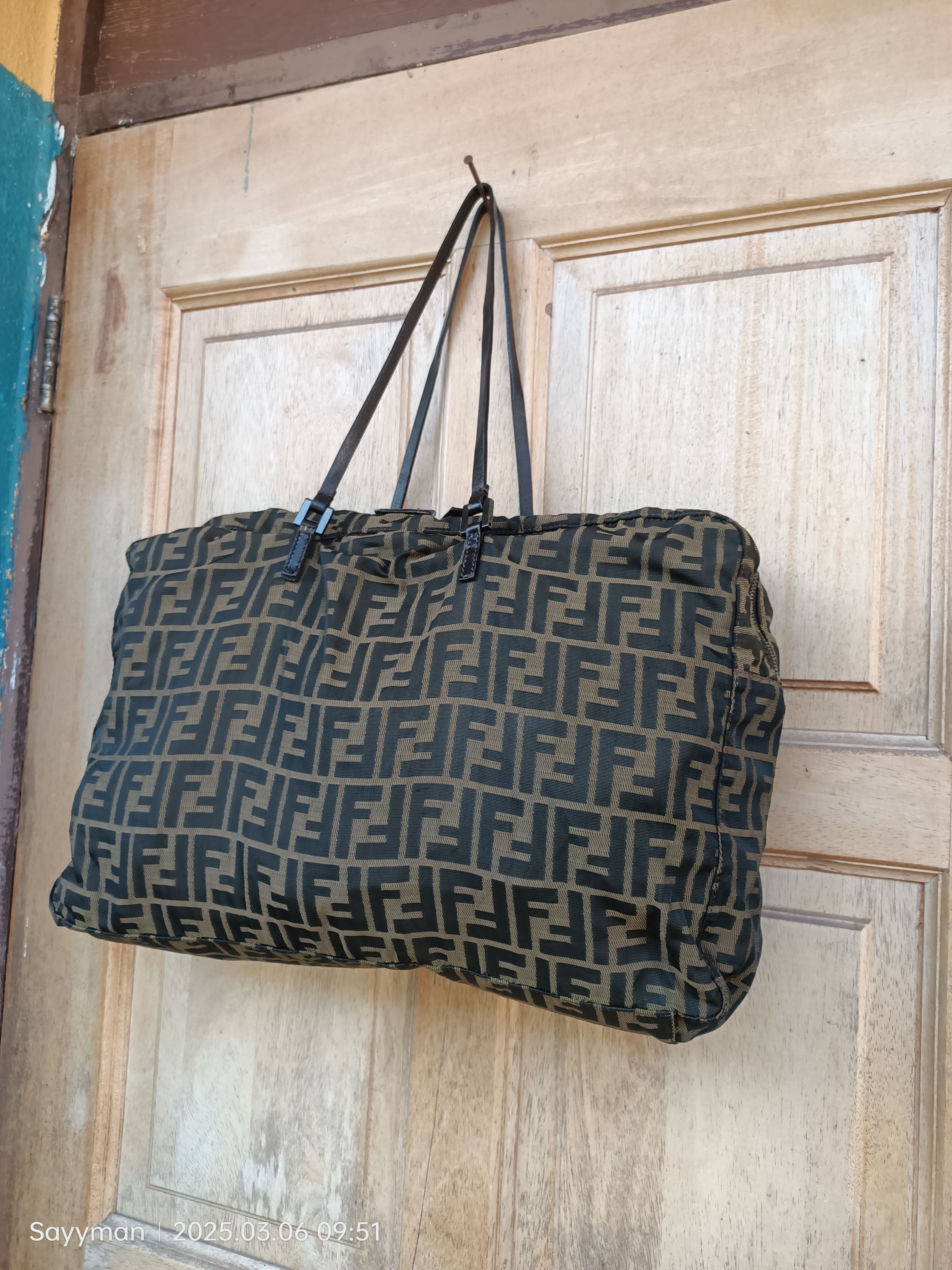 Fendi FENDI Monogram Zucca Baguette bag Size ONE SIZE - 6 Thumbnail