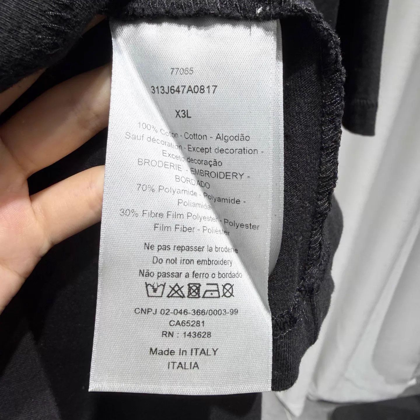 Dior DIOR x ERL 24 Black Short Sleeve T-Shirt 3XL Size US XXL / EU 58 / 5 - 3 Thumbnail
