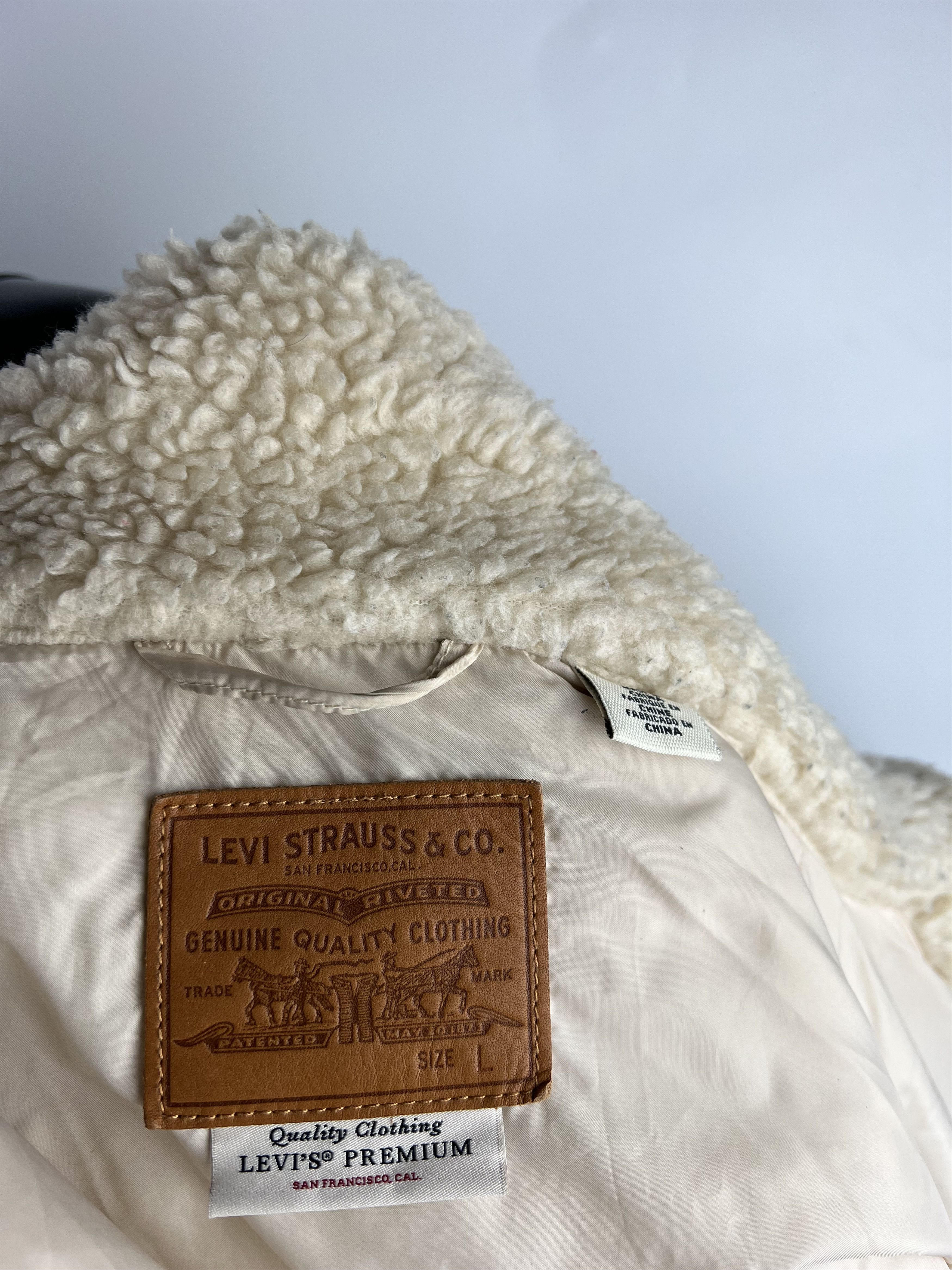Levi's Levis Sherpa Jacket Size L Size L / US 10 / IT 46 - 8 Thumbnail