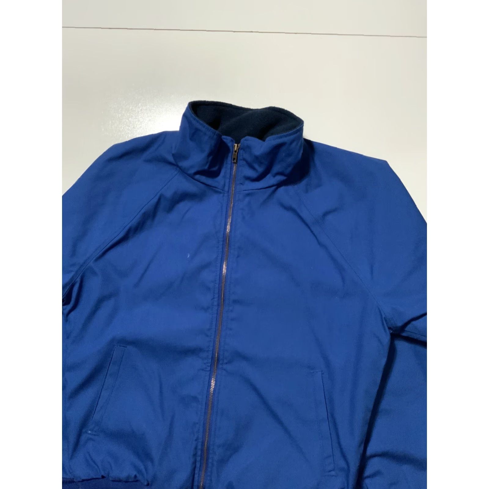 Red Kap VINTAGE Red Kap Jacket Workwear Blue Zip Fleece Lined Mechanic Sz. S Mens Size US S / EU 44-46 / 1 - 3 Thumbnail