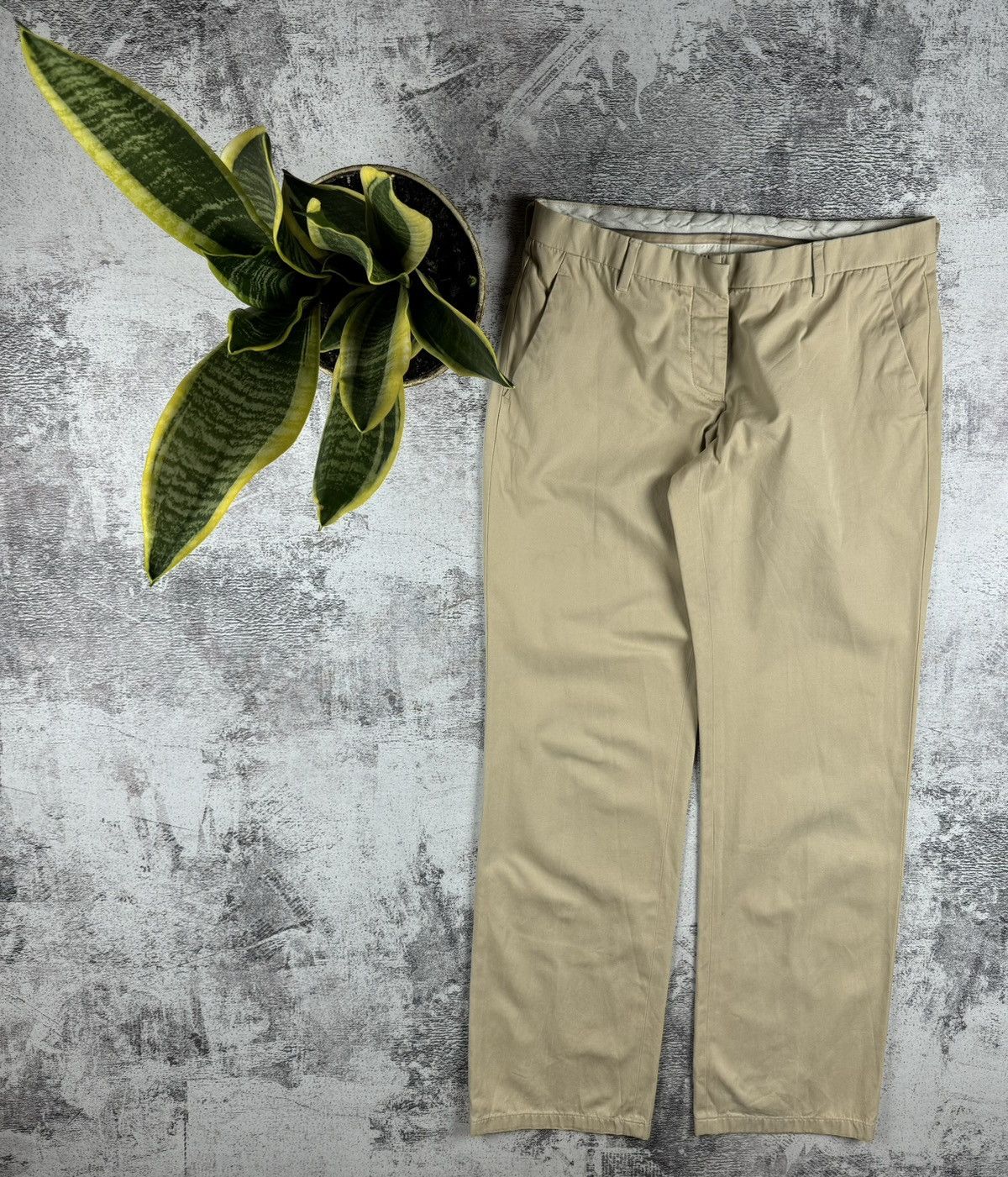 Helmut Lang Helmut Lang 1990S Flat Front Very Rare Trousers Bottoms Pants Size 30" / US 8 / IT 44 - 2 Thumbnail