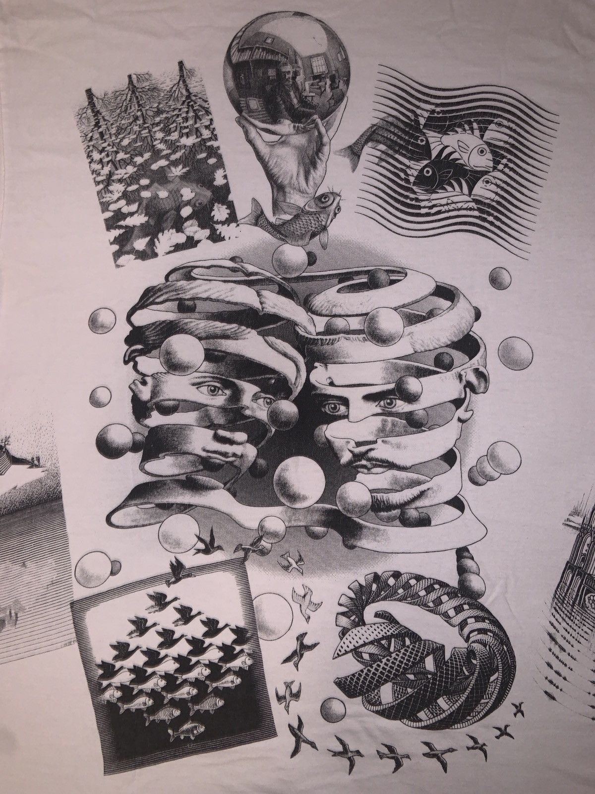 Other Vintage 91’ AOP M.C. Escher “Father of modern tessellations” Size US L / EU 52-54 / 3 - 5 Thumbnail
