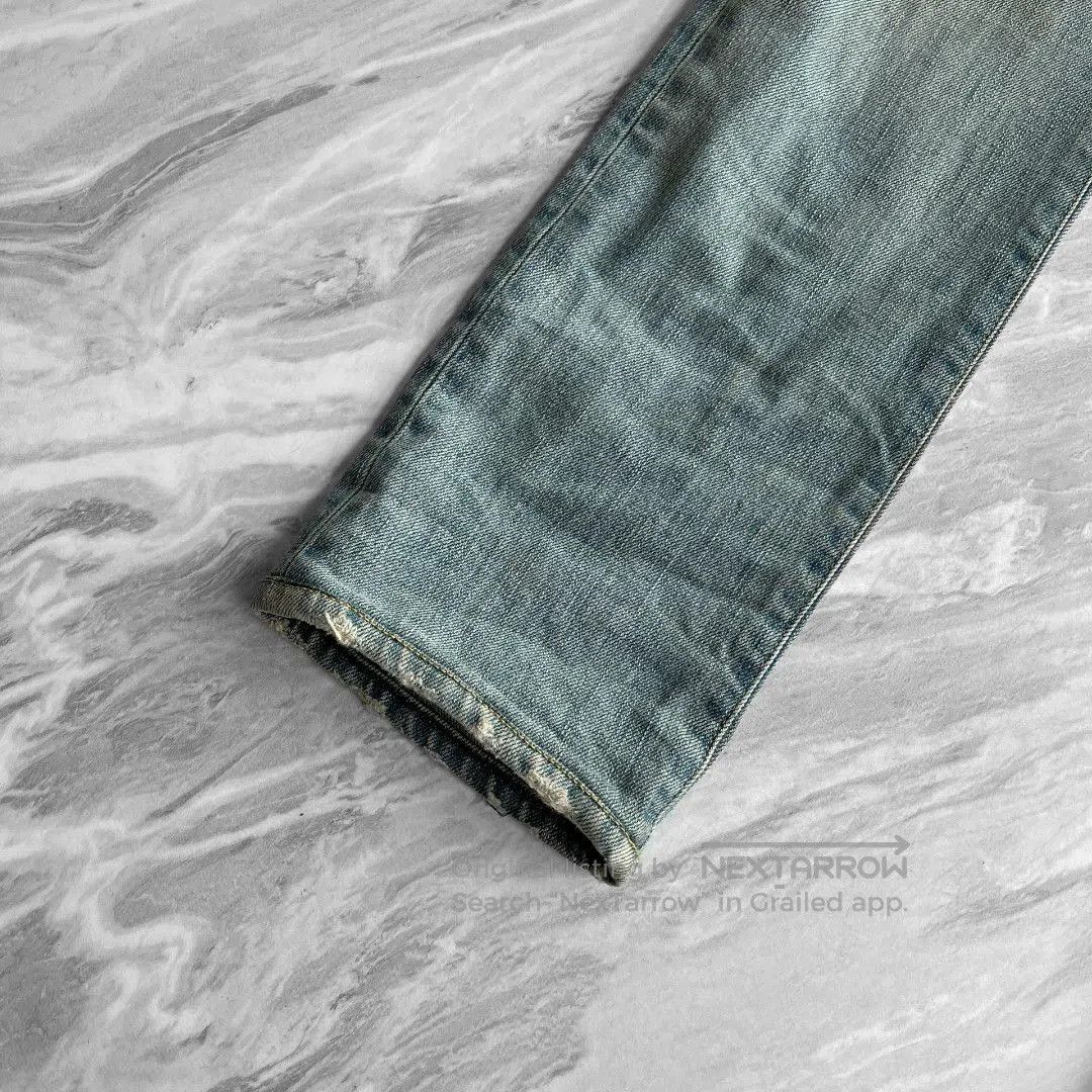 Saint Laurent Paris SAINT LAURENT Distressed Blue Jeans. Size US 30 / EU 46 - 8 Thumbnail