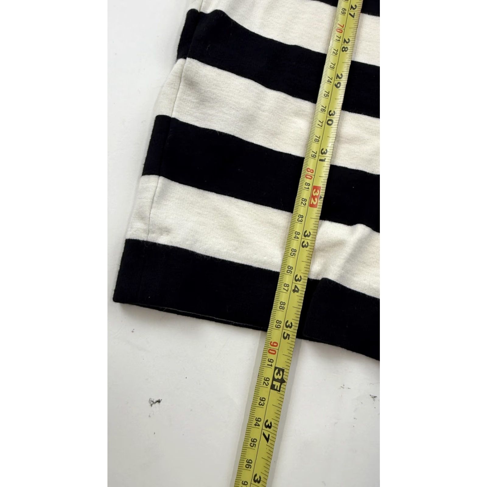 Banana Republic Banana Republic Dress Women Size 12 Knee Length Sheath Black White Striped Cap Sleeve Business Casual Workwear Size XL / US 12-14 / IT 48-50 - 7 Thumbnail