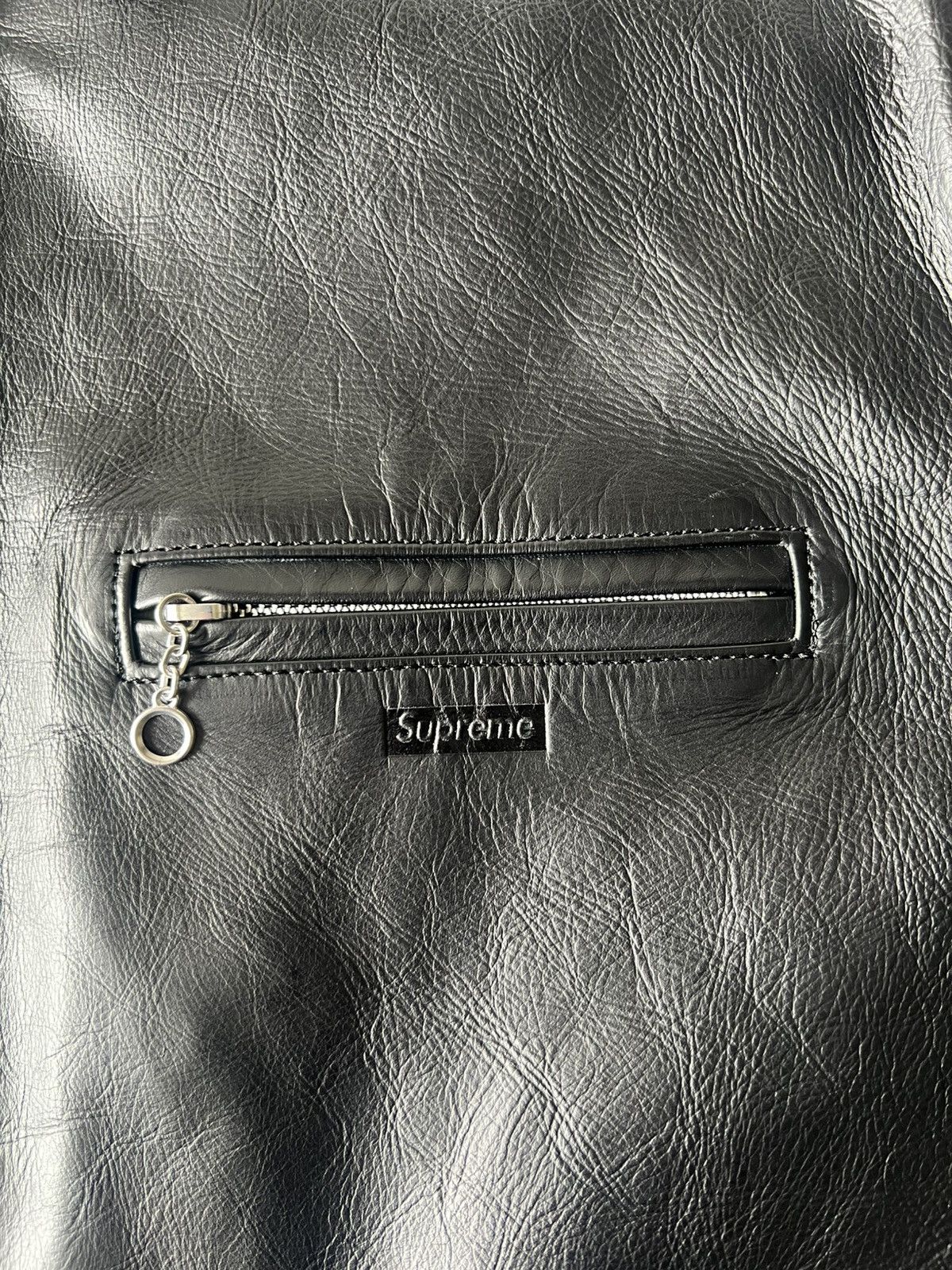 Supreme × Yohji Yamamoto Supreme x Yohji Yamamoto Leather Jacket Size US L / EU 52-54 / 3 - 4 Thumbnail