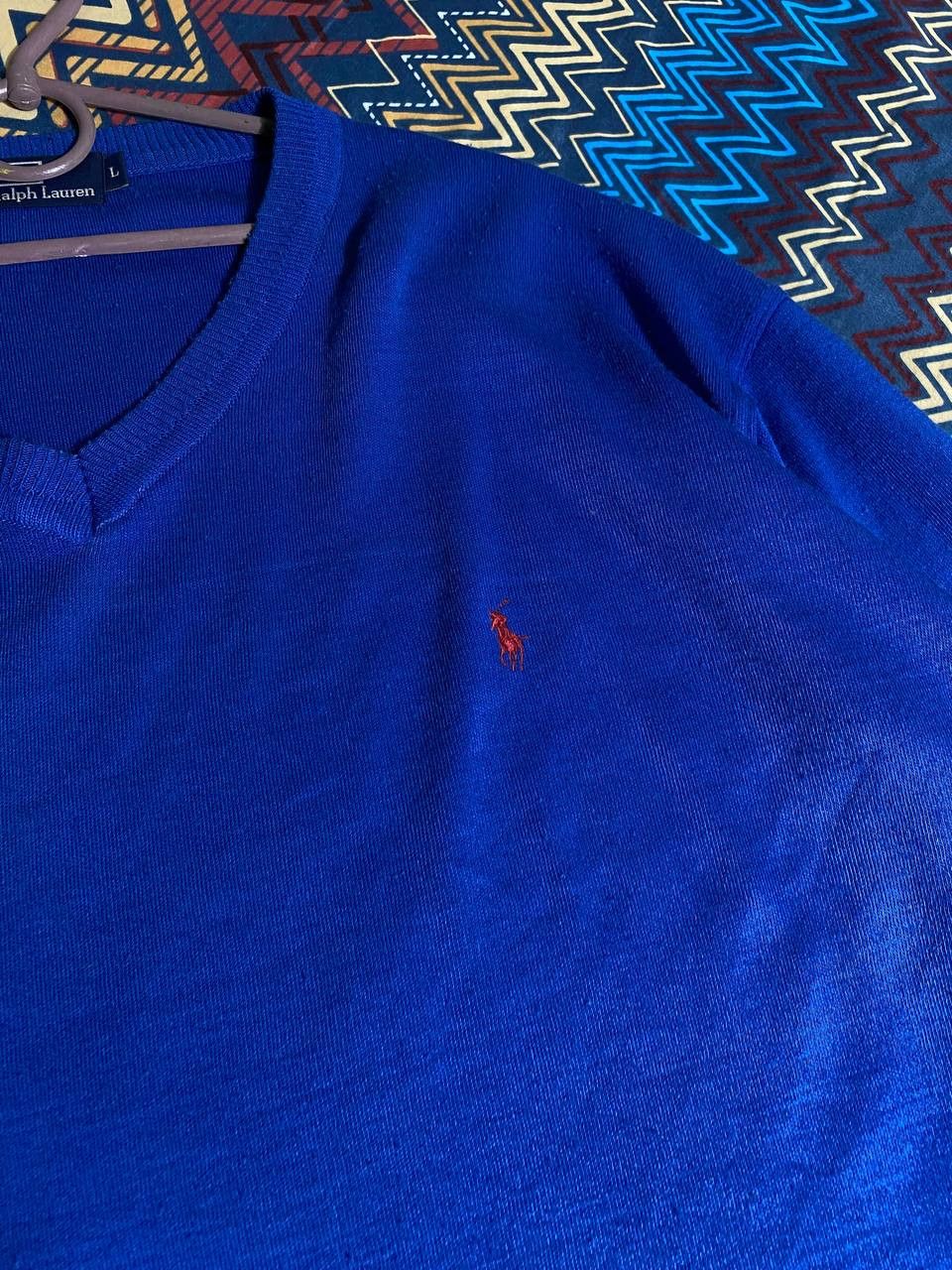 Polo Ralph Lauren Polo by Ralph Lauren sweatshirt Y2K blue Vintage Sweaters Size US L / EU 52-54 / 3 - 6 Thumbnail