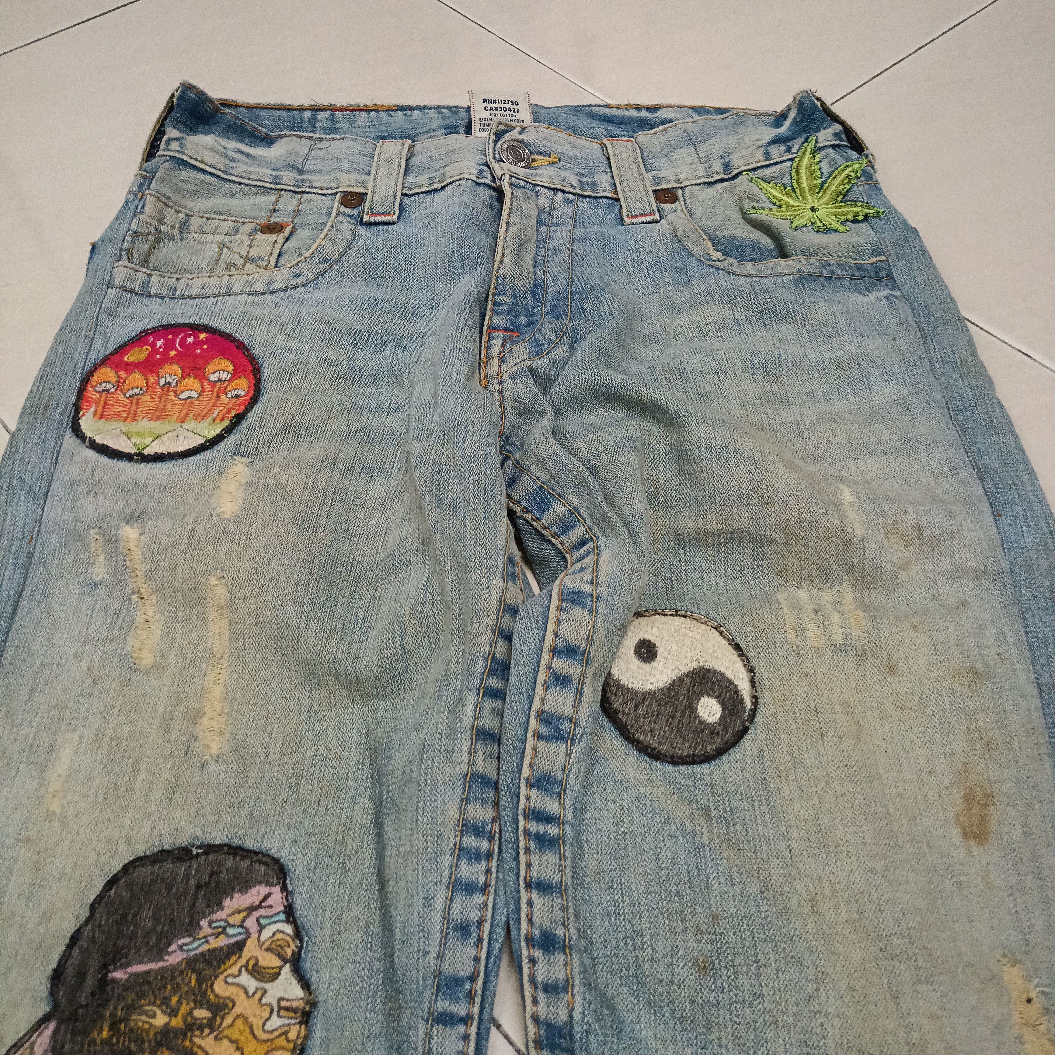 Jimi Hendrix × True Religion Rare True Religion Jimi Hendrix Size US 30 / EU 46 - 3 Thumbnail