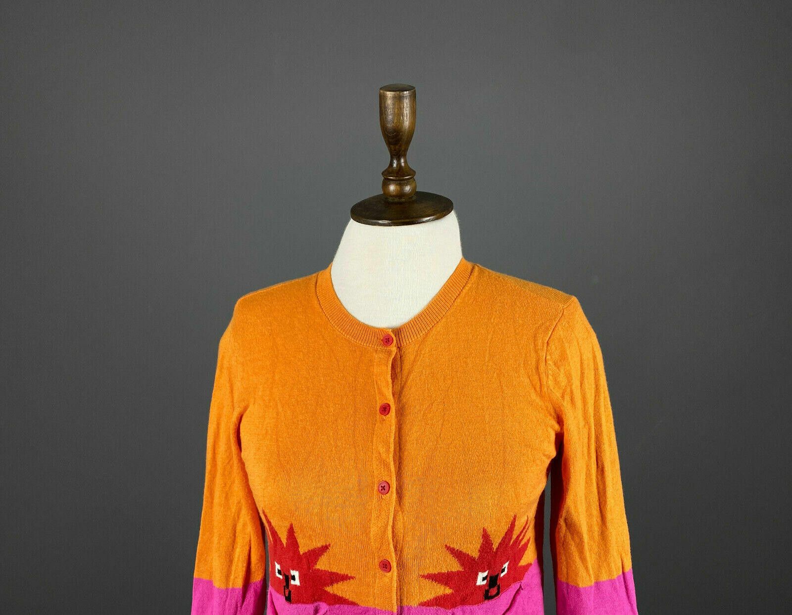 Stella McCartney Stella McCartney Orange Pink Cardigan Jumper Size 12 y / 145 Size ONE SIZE - 2 Thumbnail