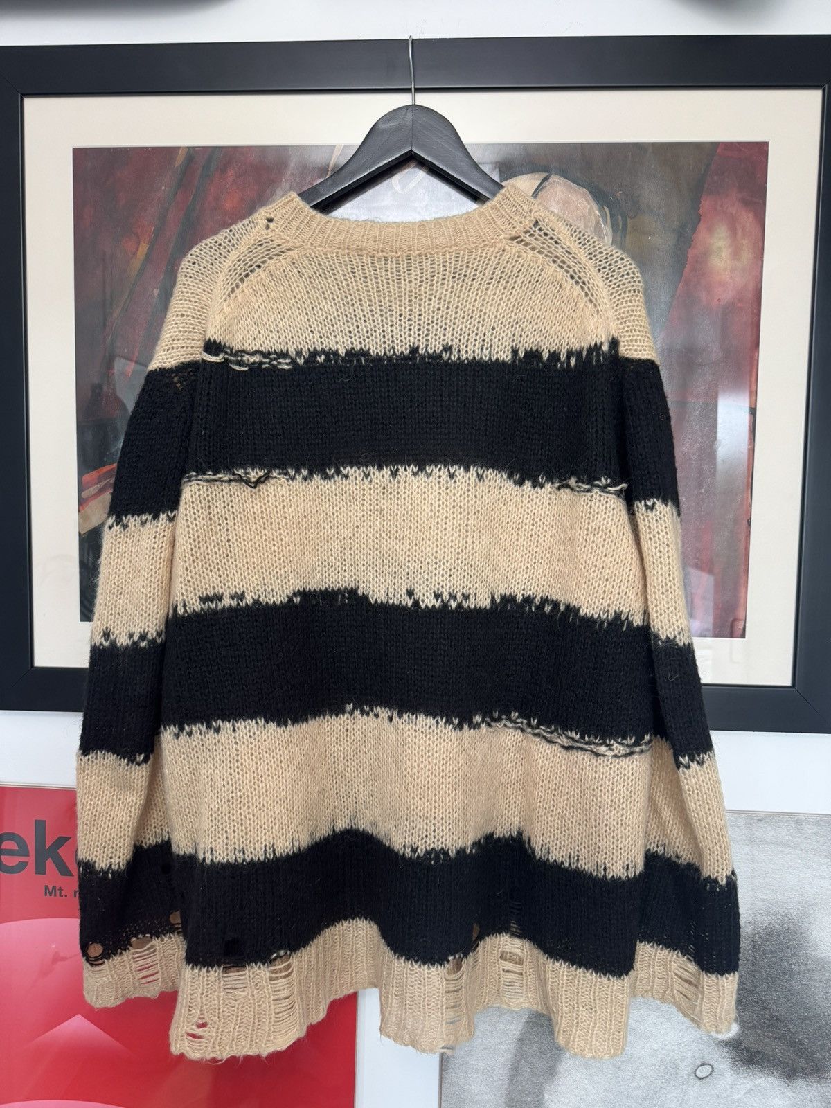 Acne Studios RARE GRAIL acne mohair distressed kurt cobain sweater knit Size US M / EU 48-50 / 2 - 3 Thumbnail