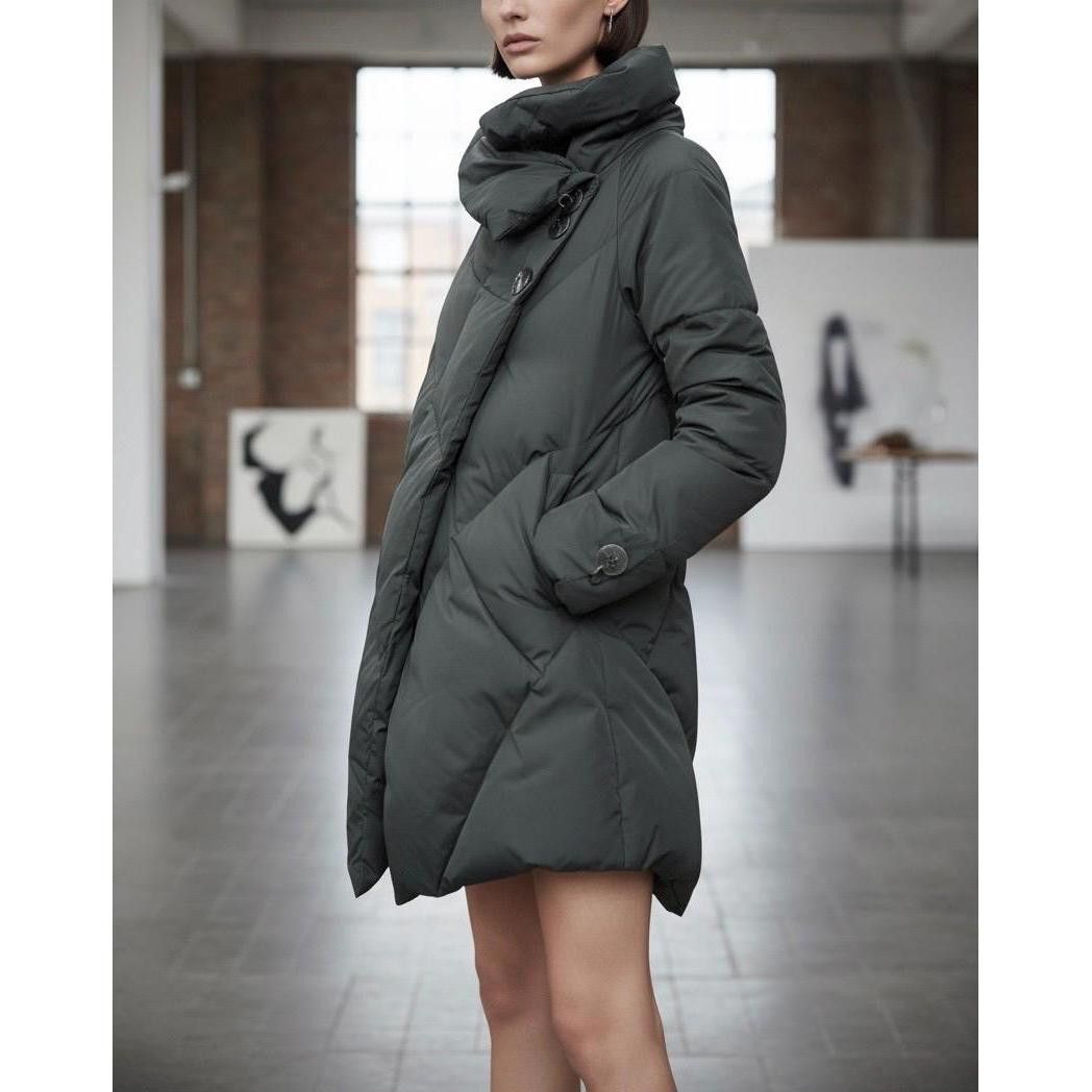 Other The Cop Copine Asymmetrical Puffer Jacket Size ONE SIZE - 3 Thumbnail