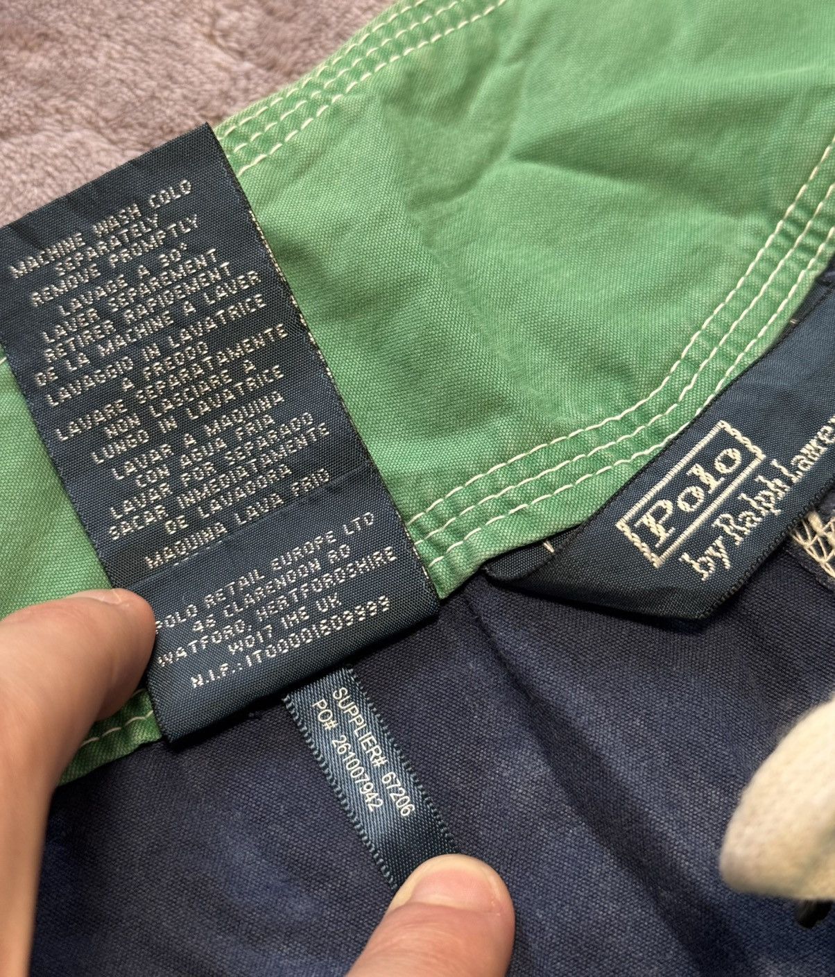 Polo Ralph Lauren × Vintage Vintage Polo Ralph Lauren Shorts Size US 34 / EU 50 - 11 Thumbnail