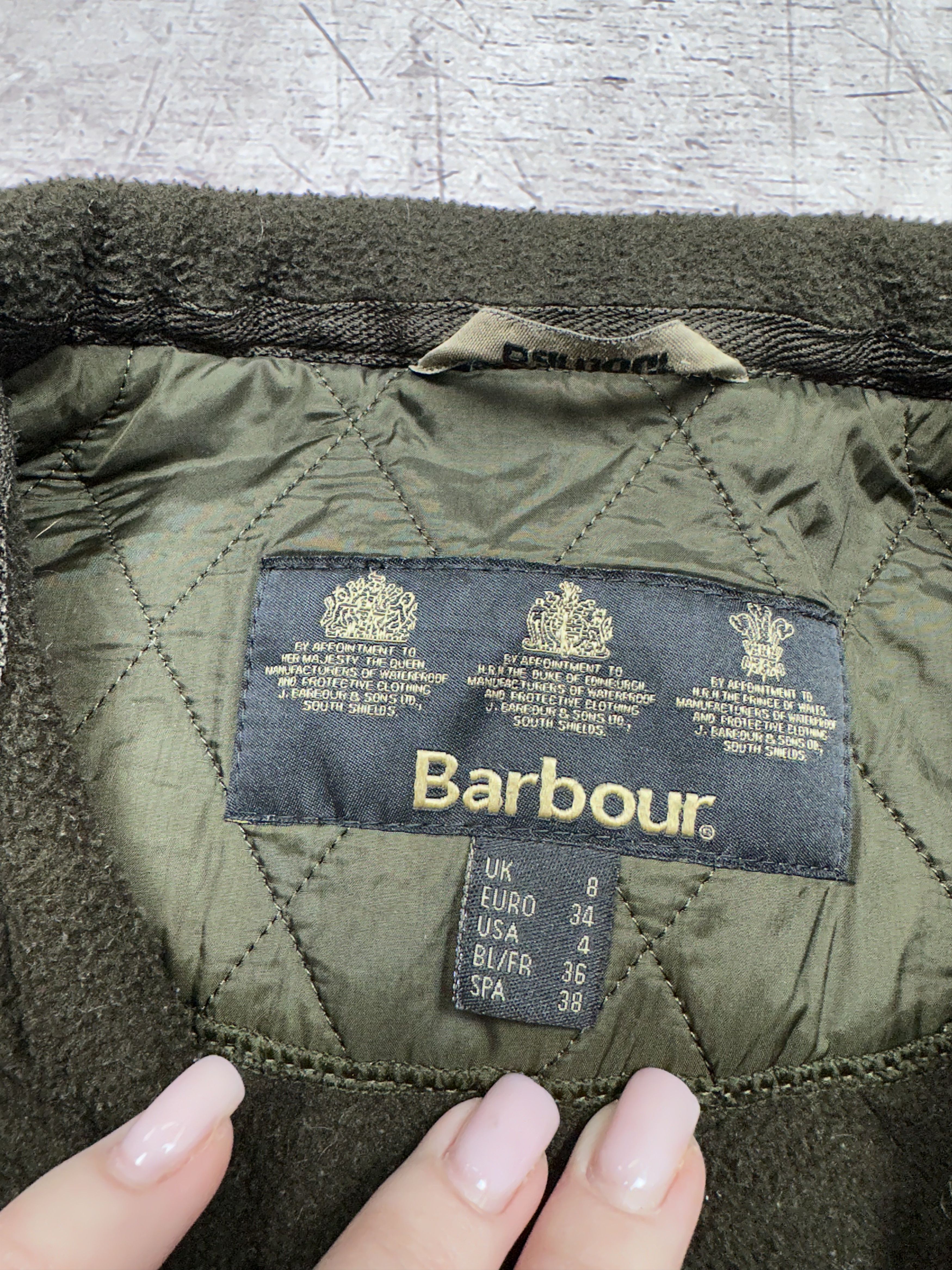 Barbour Barbour Womens Utility Polarquilt Quilted Jacket Size S / US 4 / IT 40 - 4 Thumbnail