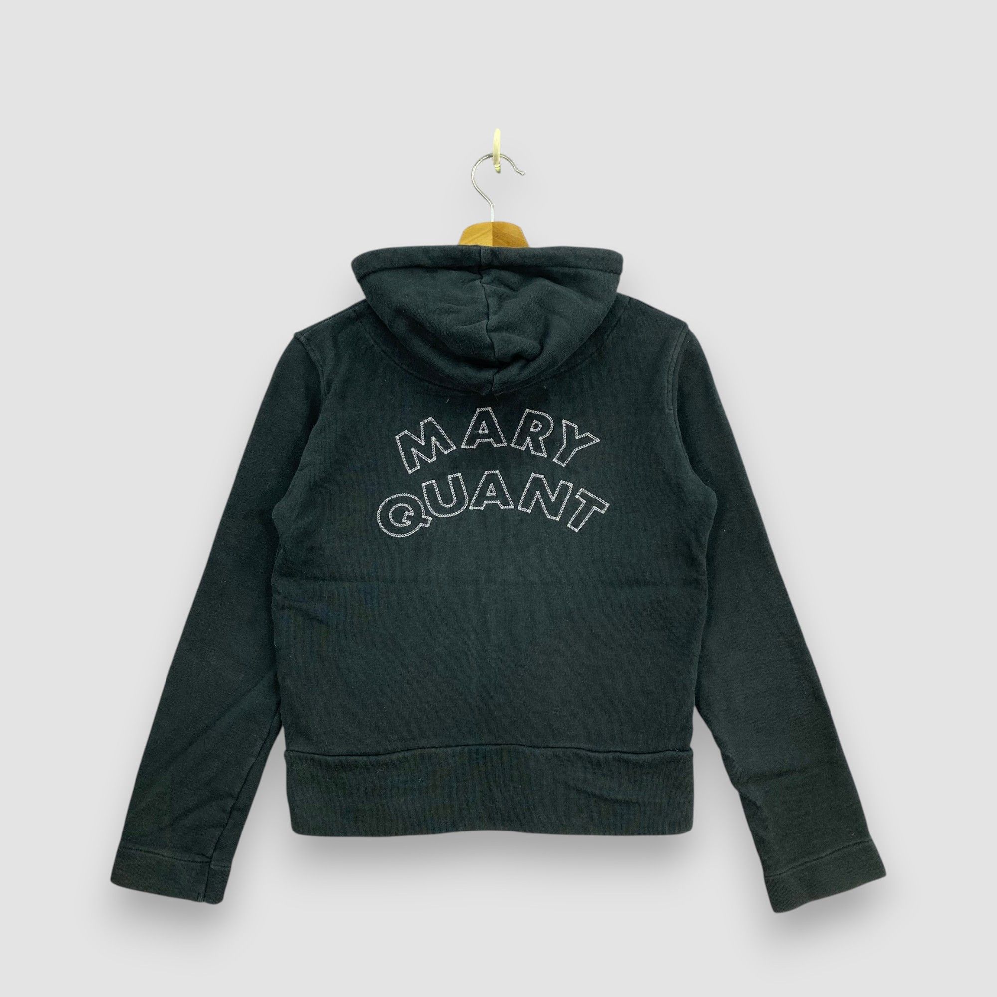Japanese Brand Vintage Y2K Mary Quant London Full Zip Hoodie Sweater Size S / US 4 / IT 40 - 1 Thumbnail