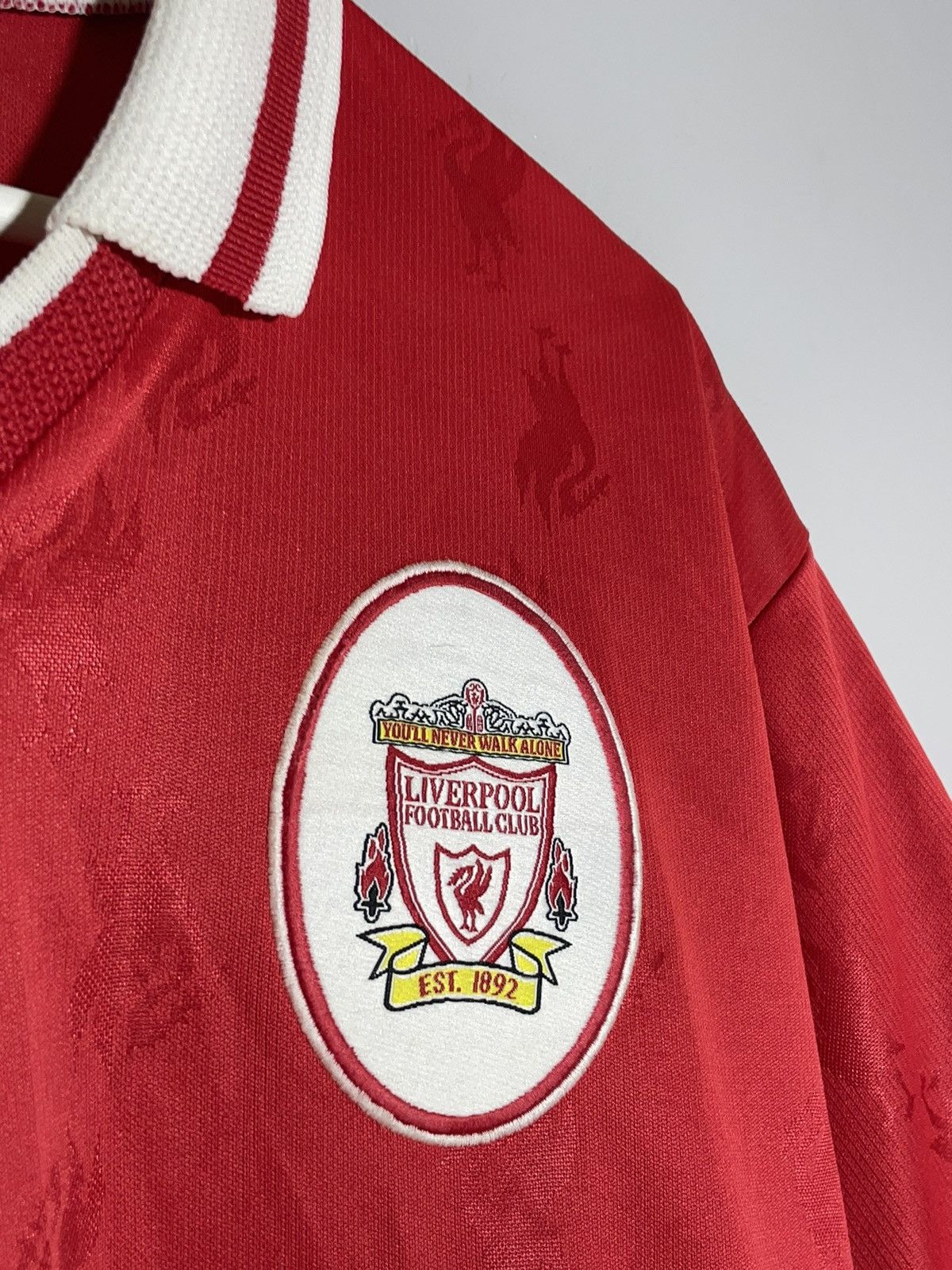 Reebok × Vintage Liverpool FC Reebok 1996/98 Vintage Y2k Football Shirt Size US L / EU 52-54 / 3 - 5 Thumbnail