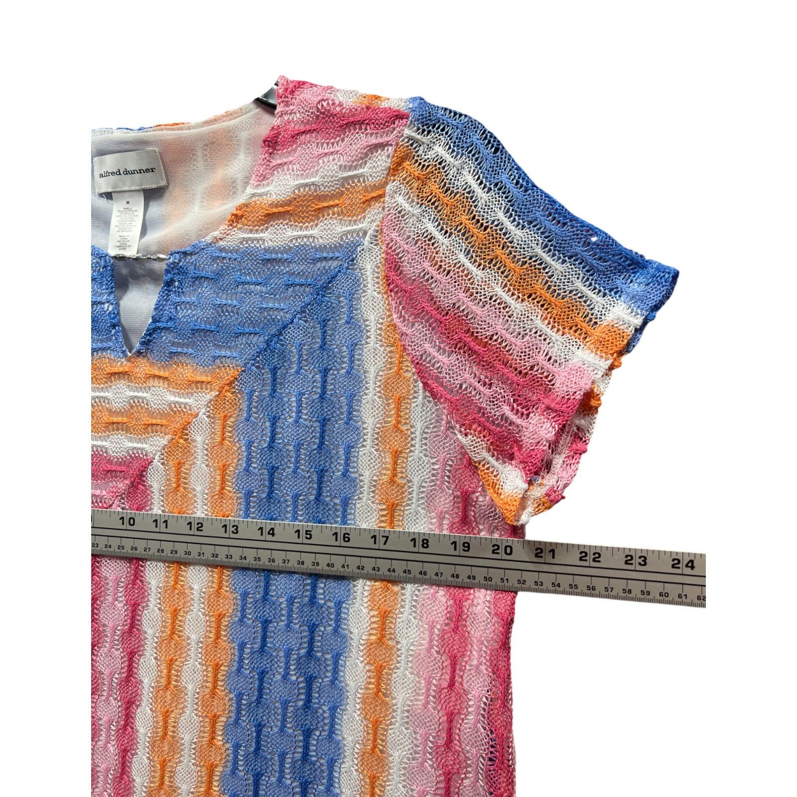 Other Alfred Dunner - Paradise Island - Women's Keyhole Neck Short Size M / US 6-8 / IT 42-44 - 5 Thumbnail