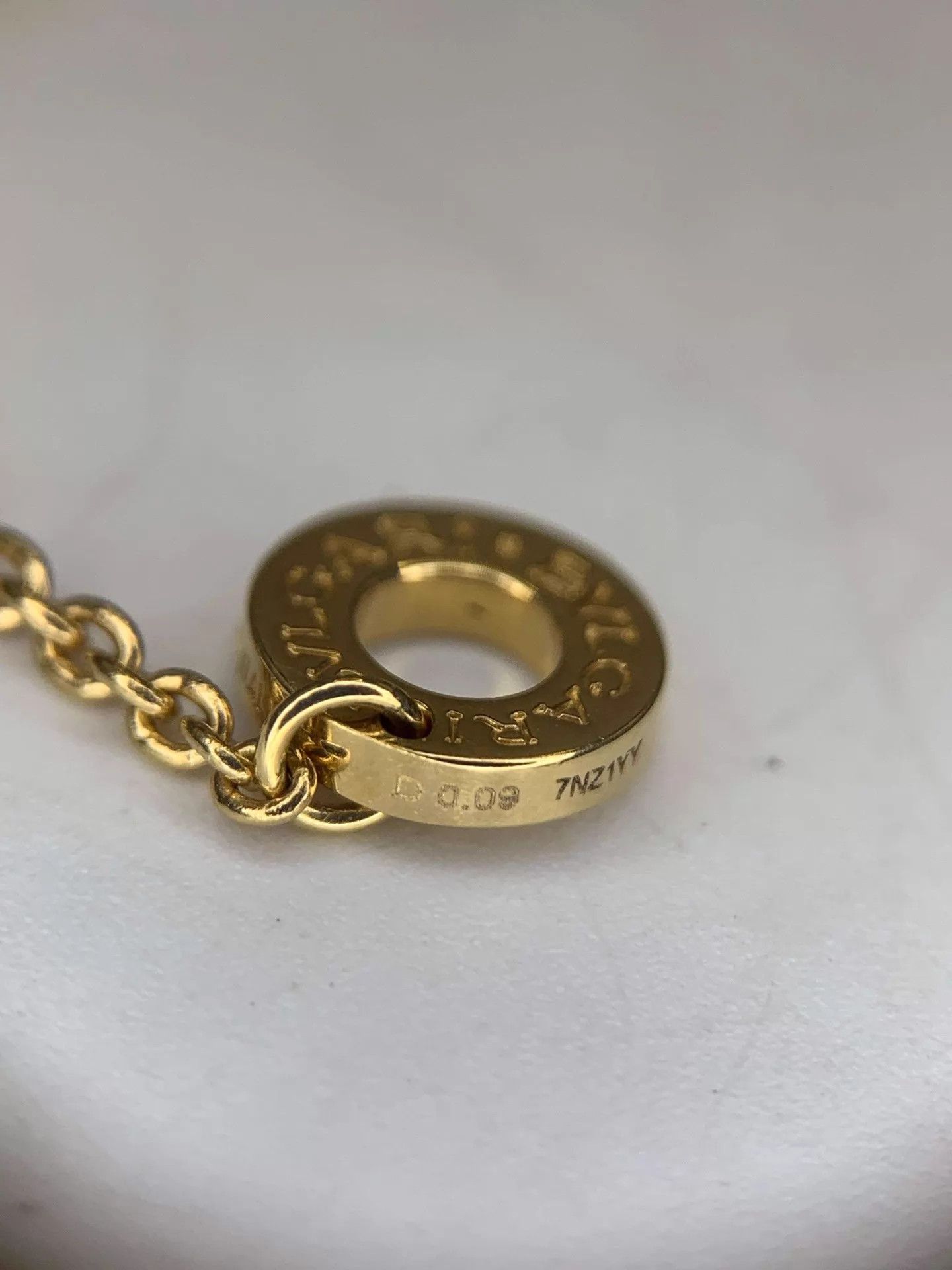 Bvlgari Bvlgari 26 Gold 1D Round Necklace w/ Box,Cards,Cert Size ONE SIZE - 4 Thumbnail