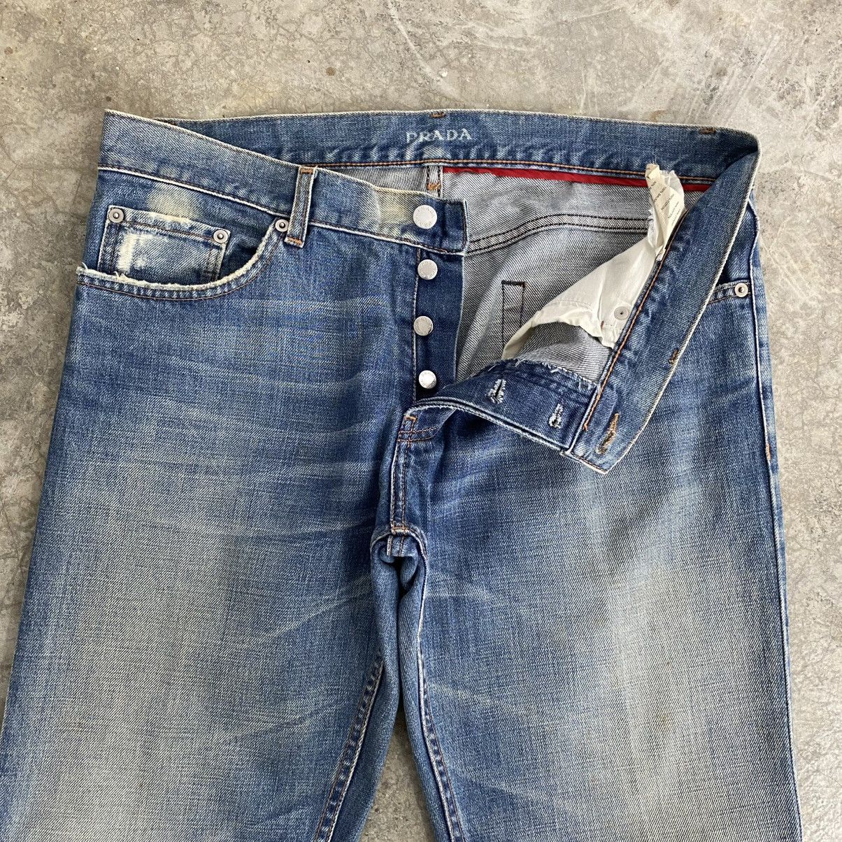 Prada PRADA JEANS PANTS WORKWEAR DENIM
