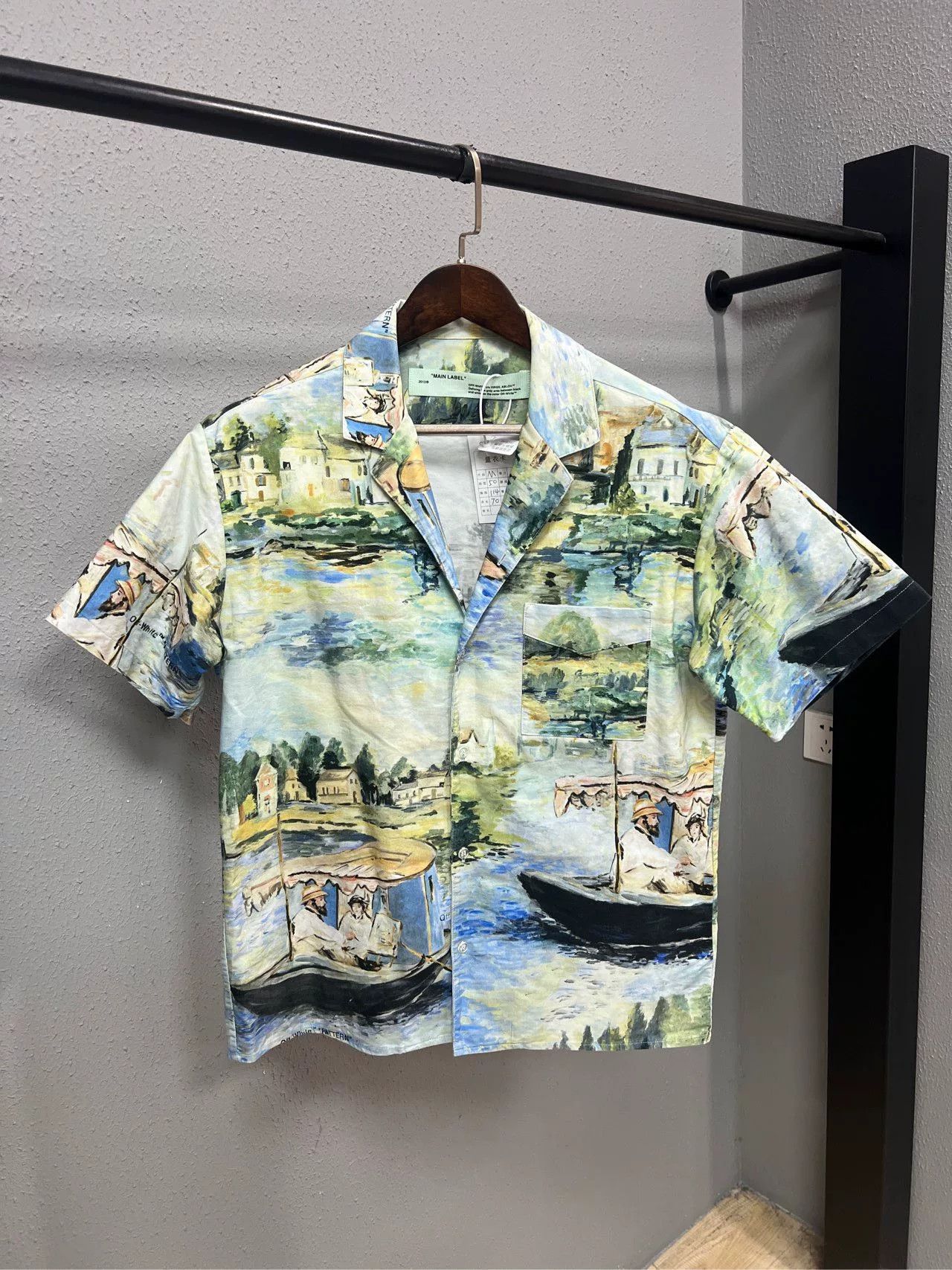 Off-White Off White Venice Graffiti Short Sleeve Shirt Size US M / EU 48-50 / 2 - 1 Thumbnail