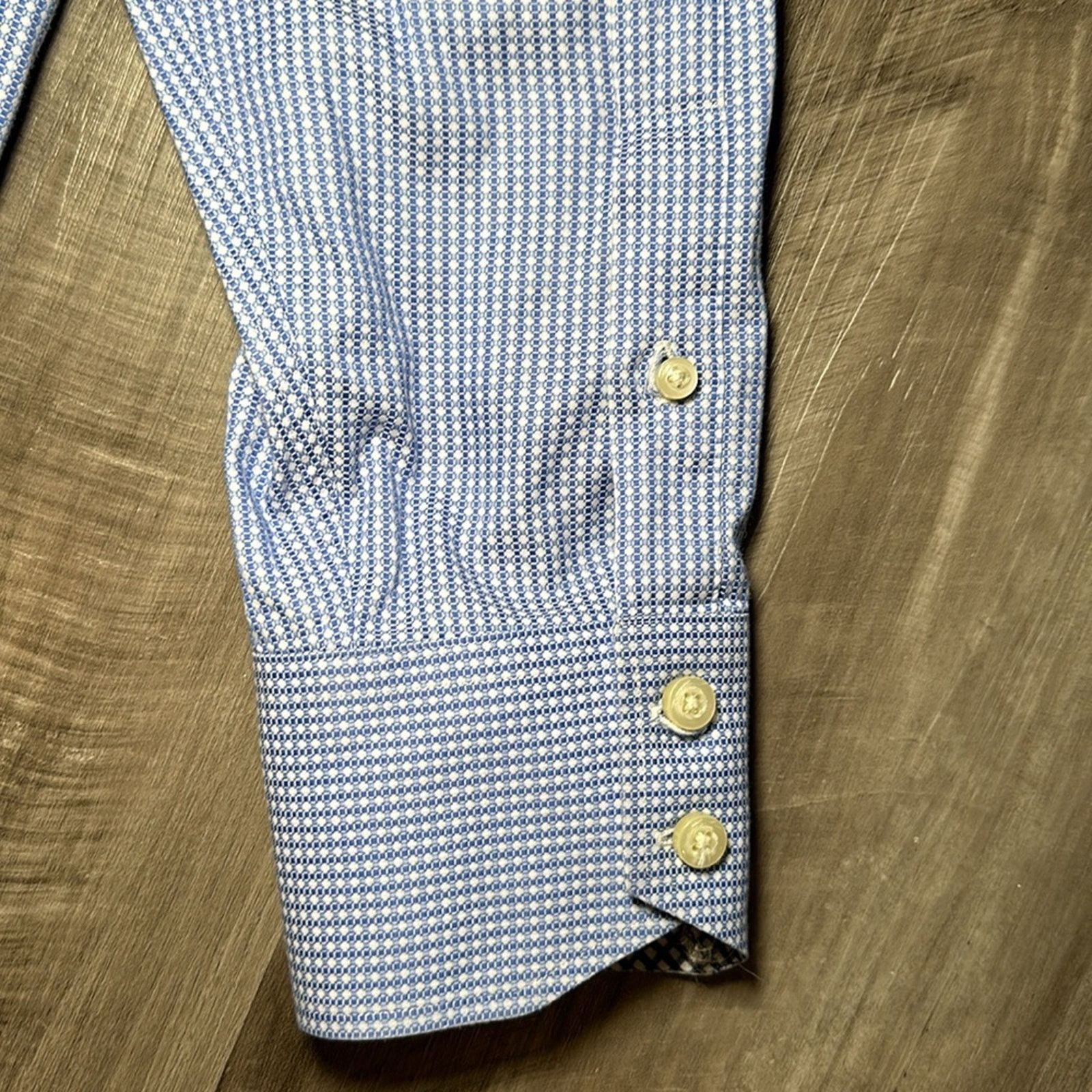 Thomas Dean Thomas Dean Shirtmaker’s Cloth Long Sleeve - 2XLT Size US XXL / EU 58 / 5 - 4 Thumbnail