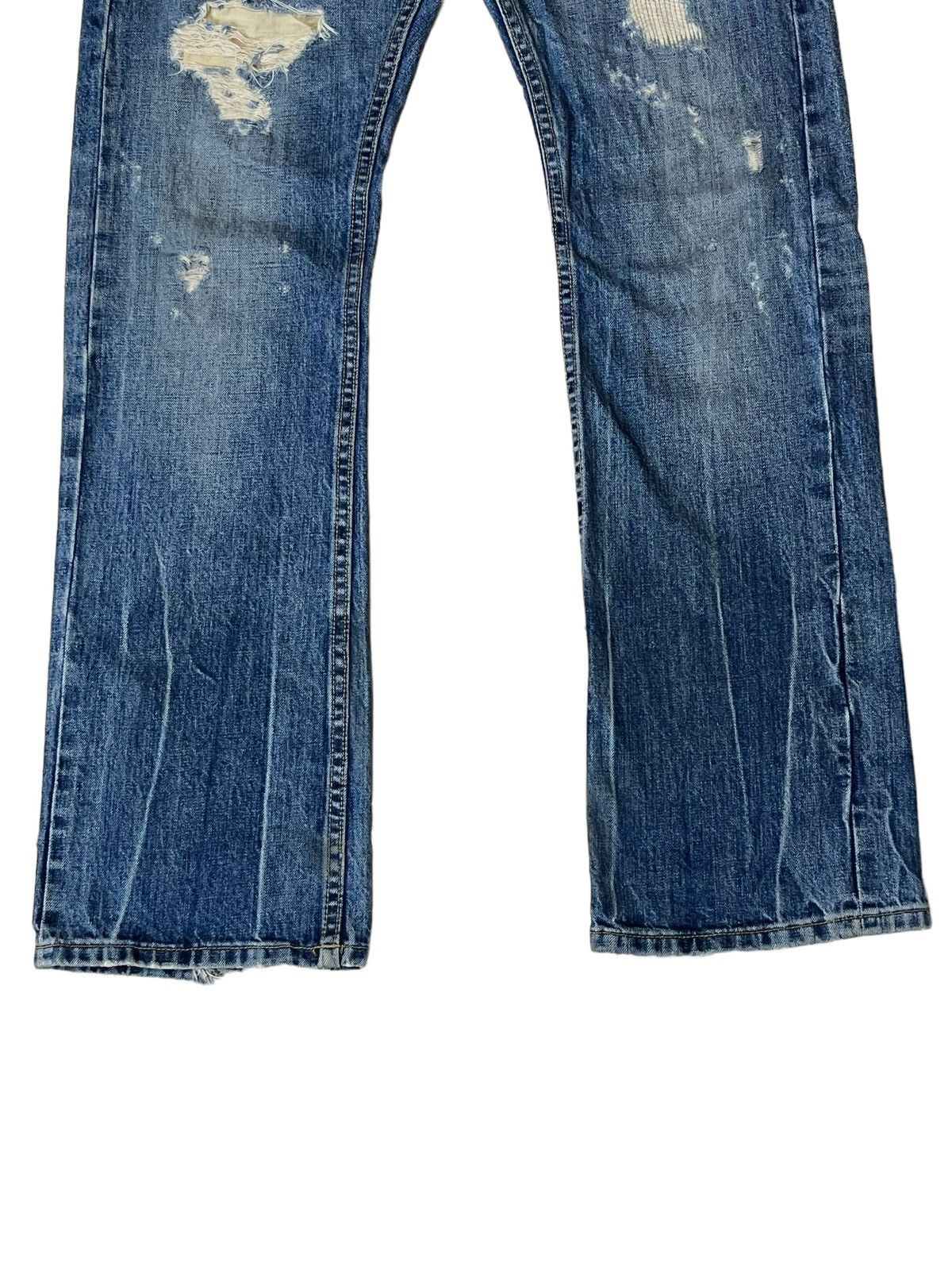 Cult Of Individuality SICK JAPANESE CULT OF INDIVIDUALITY SELVEDGE DISTRESS DENIM Size US 34 / EU 50 - 3 Thumbnail