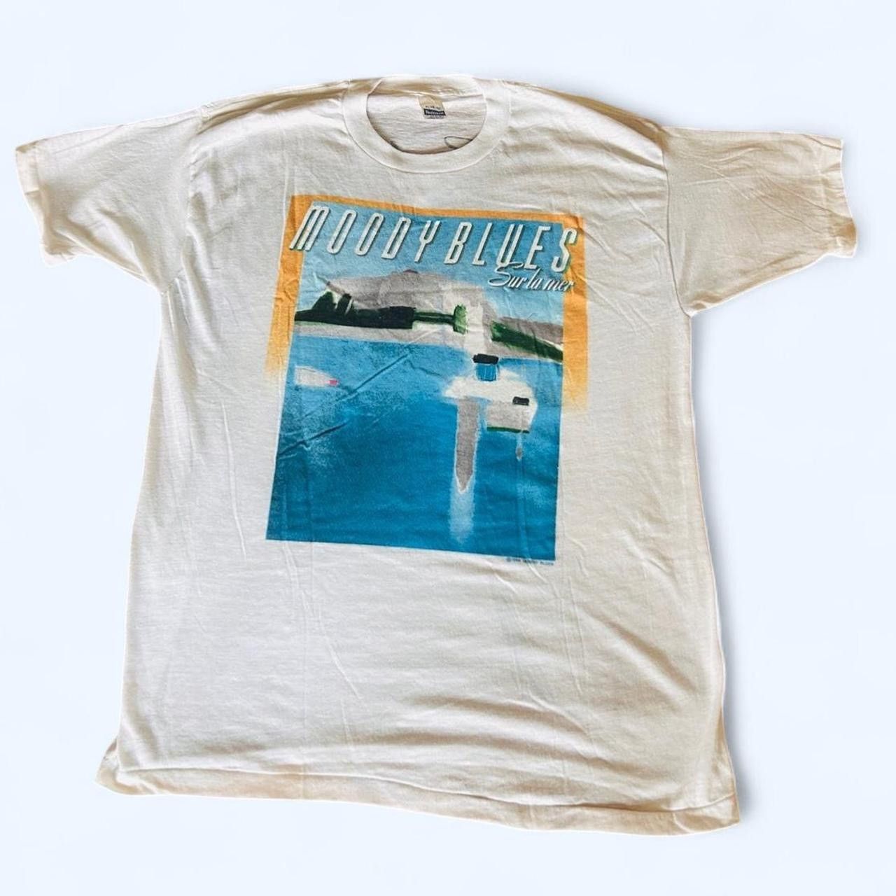 Band Tees Vintage Moody Blues Summer 1988 US Tour Tee - Large Size US XL / EU 56 / 4 - 2 Thumbnail