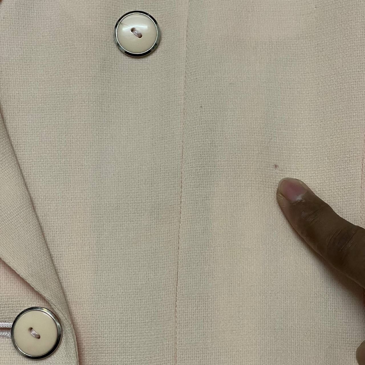 Courreges Vintage Courreges Paris Pink Wool Blazer Coat Size US M / EU 48-50 / 2 - 7 Thumbnail