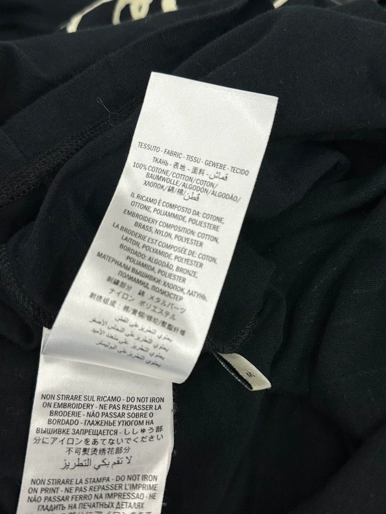 Gucci Gucci Black letter embroidery flying saucer T-shirt short Size M / US 6-8 / IT 42-44 - 6 Thumbnail