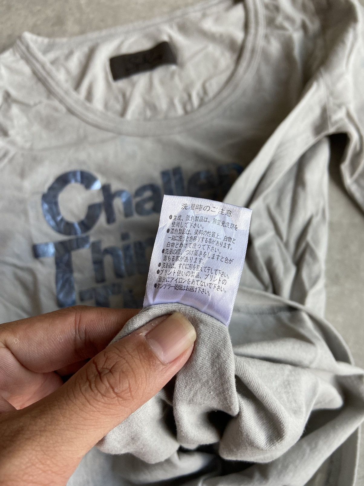 If Six Was Nine × Japanese Brand SpRay Challenge Things That Are Different Longsleeve Size US M / EU 48-50 / 2 - 9 Thumbnail